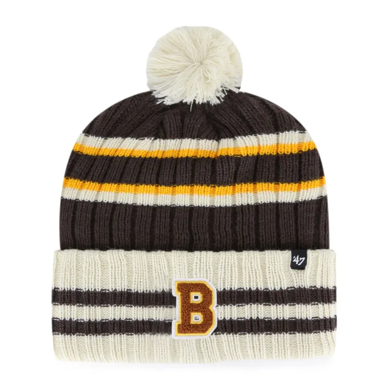 BOSTON BRUINS VINTAGE NO HUDDLE '47 CUFF KNIT sold by 47