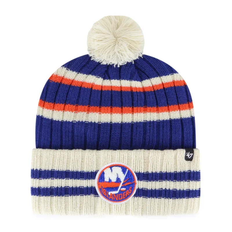 NEW YORK ISLANDERS VINTAGE NO HUDDLE '47 CUFF KNIT sold by 47