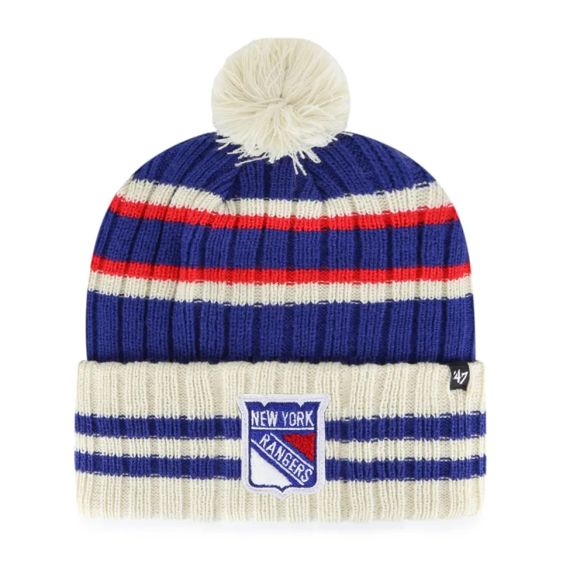 NEW YORK RANGERS VINTAGE NO HUDDLE '47 CUFF KNIT sold by 47