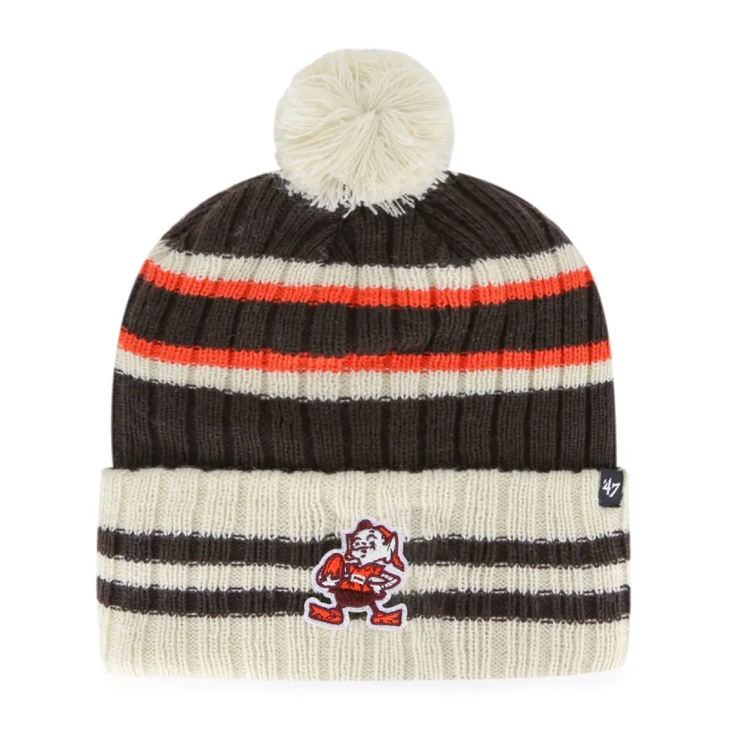 CLEVELAND BROWNS LEGACY NO HUDDLE '47 CUFF KNIT sold by 47