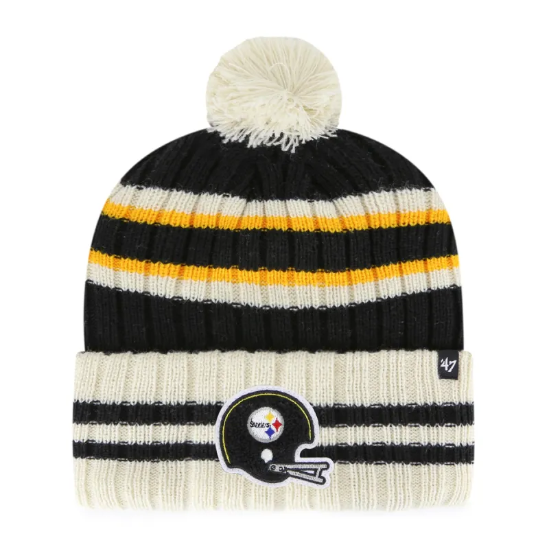 PITTSBURGH STEELERS LEGACY NO HUDDLE '47 CUFF KNIT sold by 47