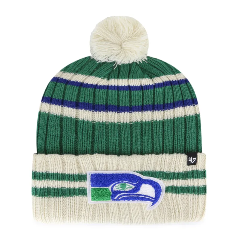 SEATTLE SEAHAWKS LEGACY NO HUDDLE '47 CUFF KNIT sold by 47