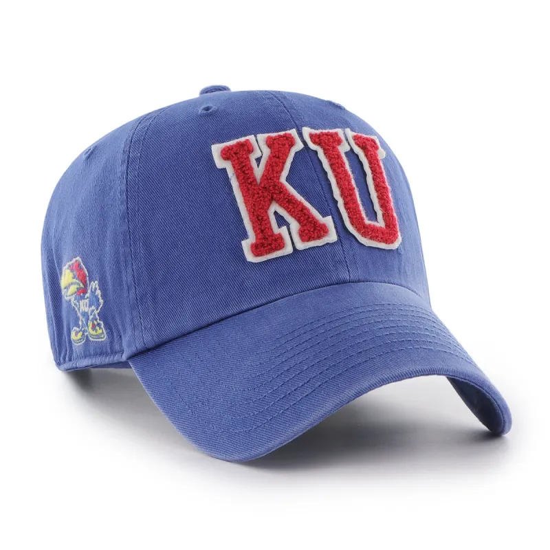 KANSAS JAYHAWKS VINTAGE HAND OFF '47 CLEAN UP sold by 47