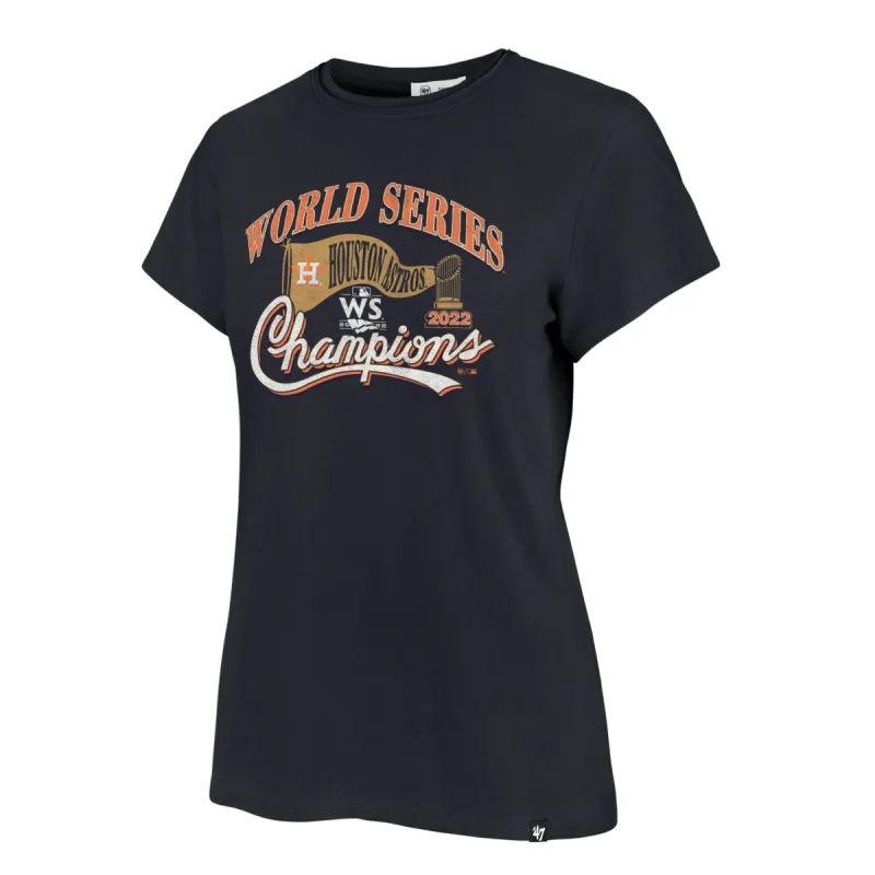 HOUSTON ASTROS 2022 WORLD SERIES CHAMPS '47 FRANKIE TEE WOMENS sold by 47