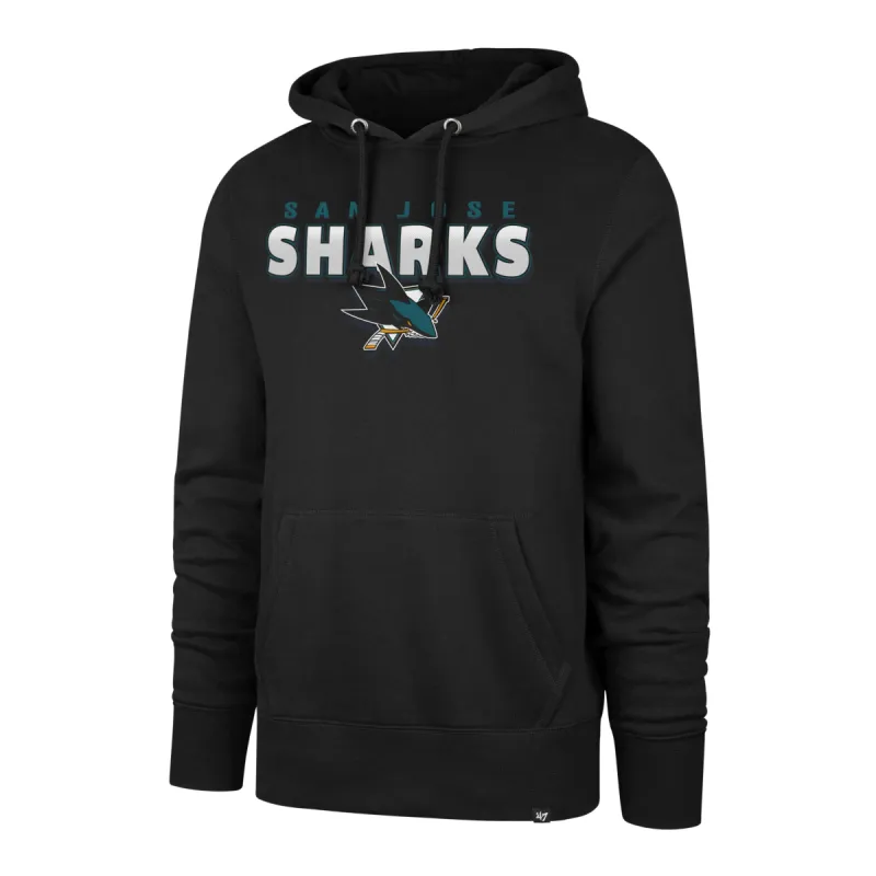 SAN JOSE SHARKS HALF DROP '47 HEADLINE HOOD made by 47