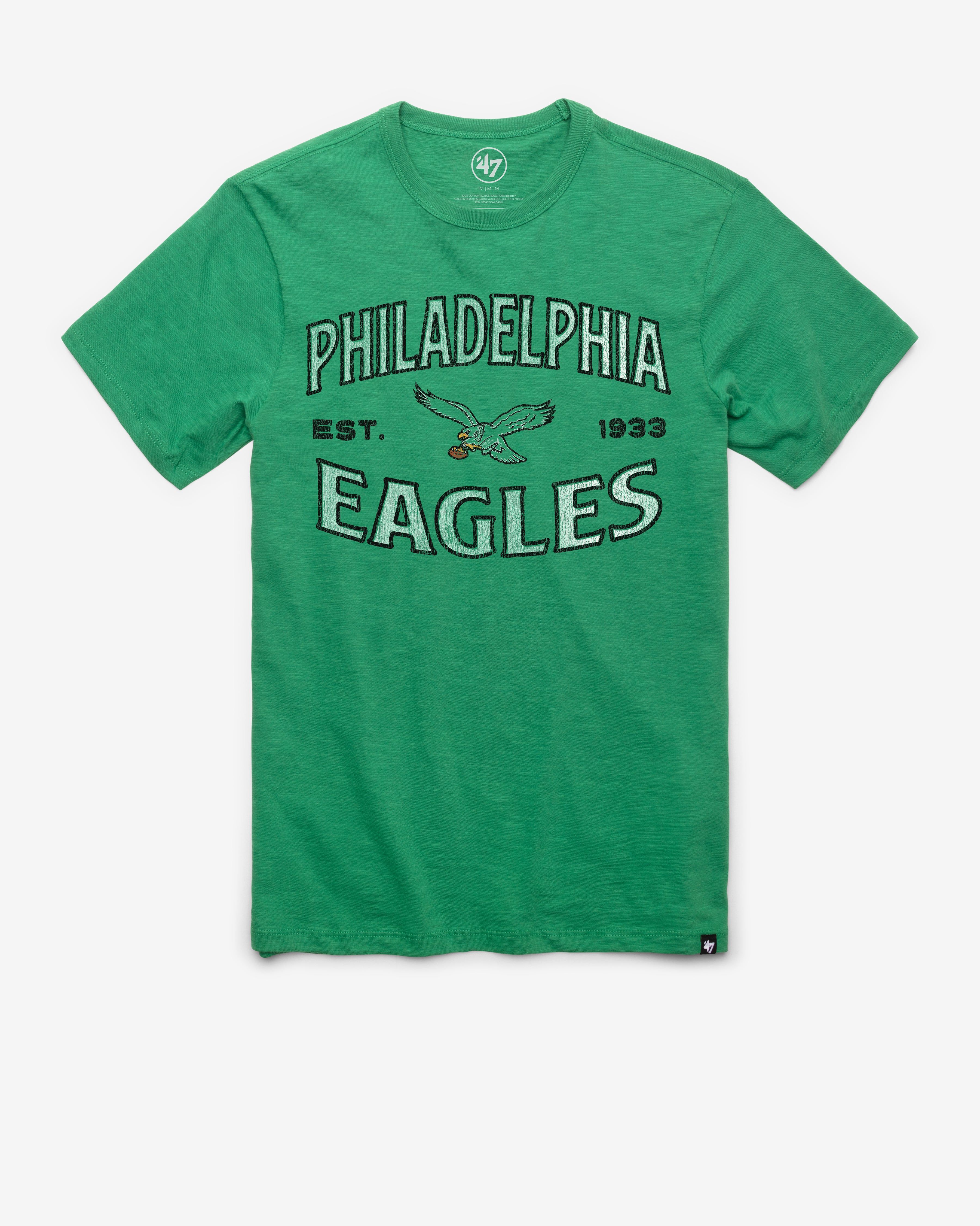 PHILADELPHIA EAGLES HISTORIC OFFSETTER '47 SCRUM TEE sold by 47
