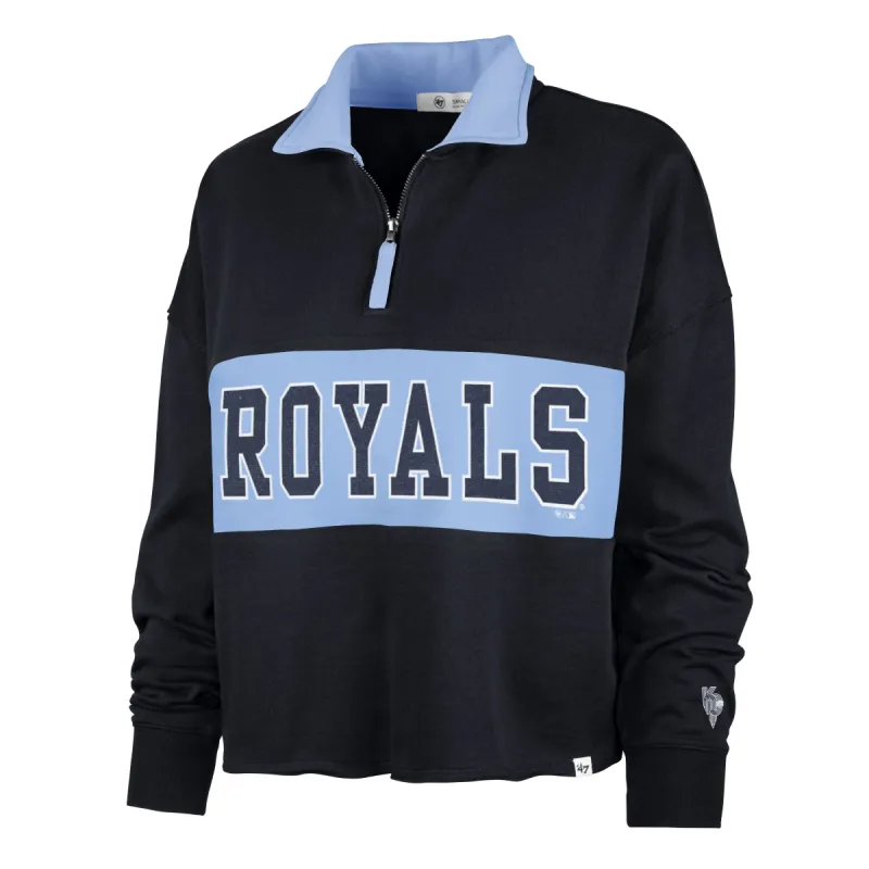 KANSAS CITY ROYALS CITY CONNECT REMI '47 1/4 ZIP WOMEN sold by 47