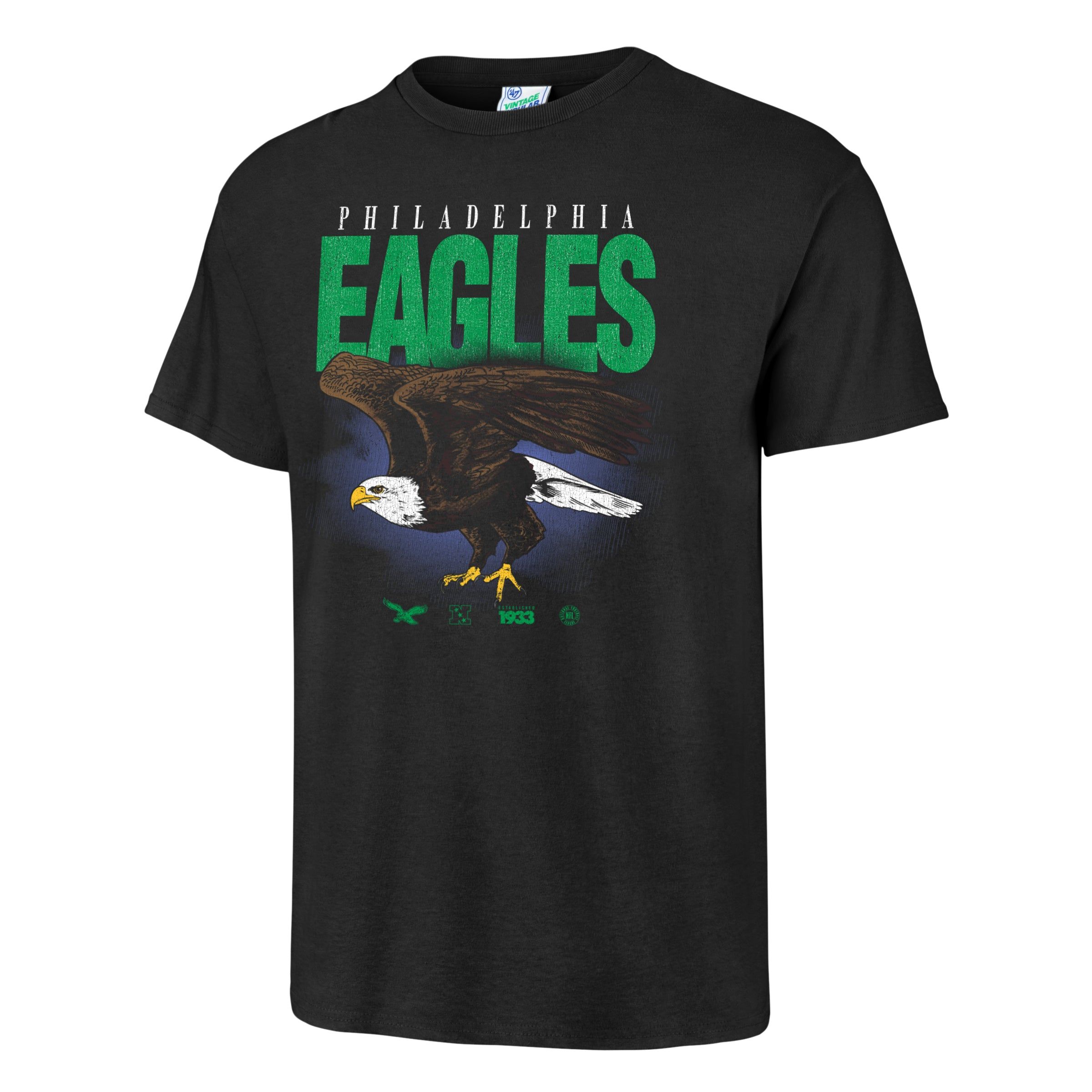PHILADELPHIA EAGLES HISTORIC WITNESS TRADITION VINTAGE '47 TUBULAR TEE sold by 47
