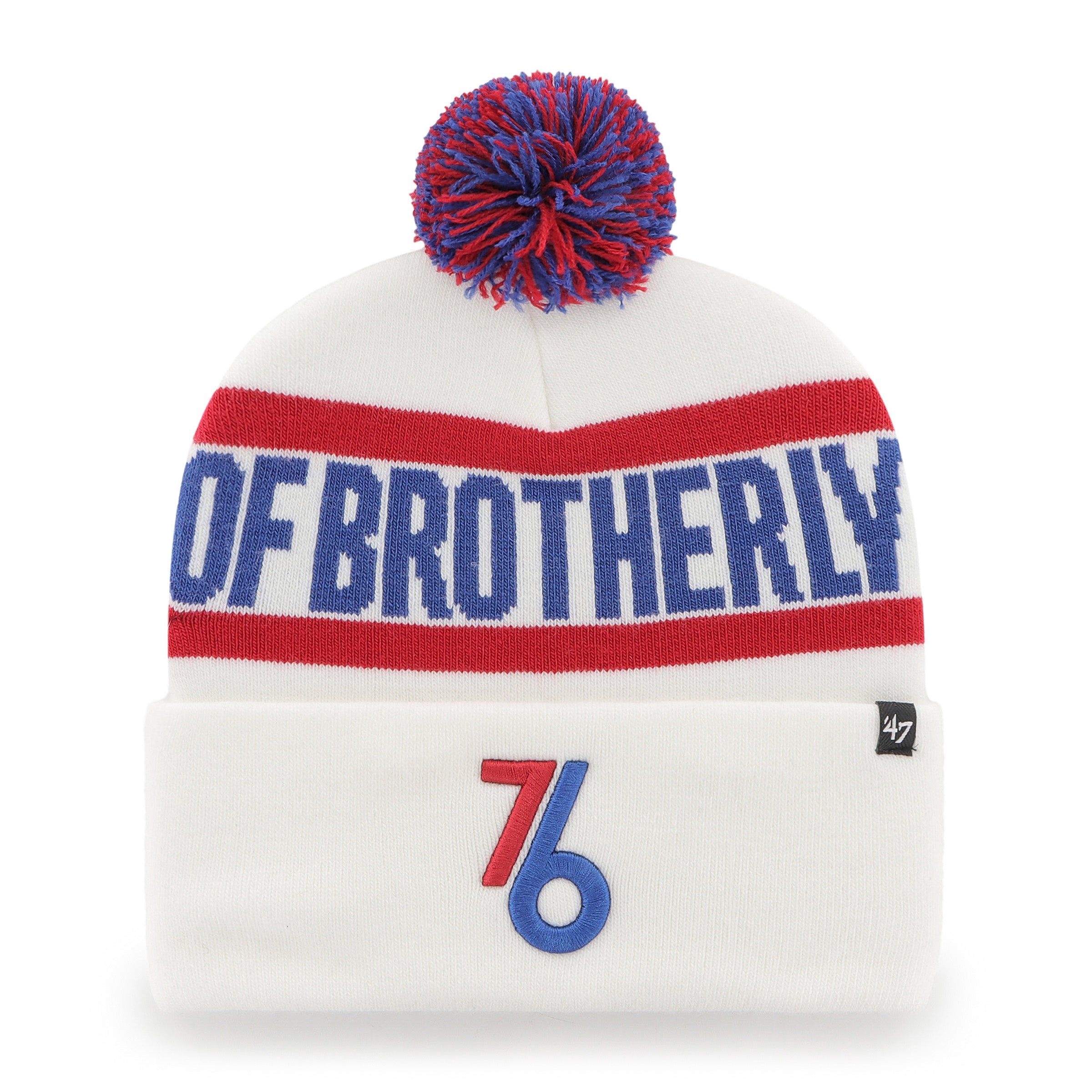 PHILADELPHIA 76ERS 23 NBA CITY '47 CUFF KNIT sold by 47