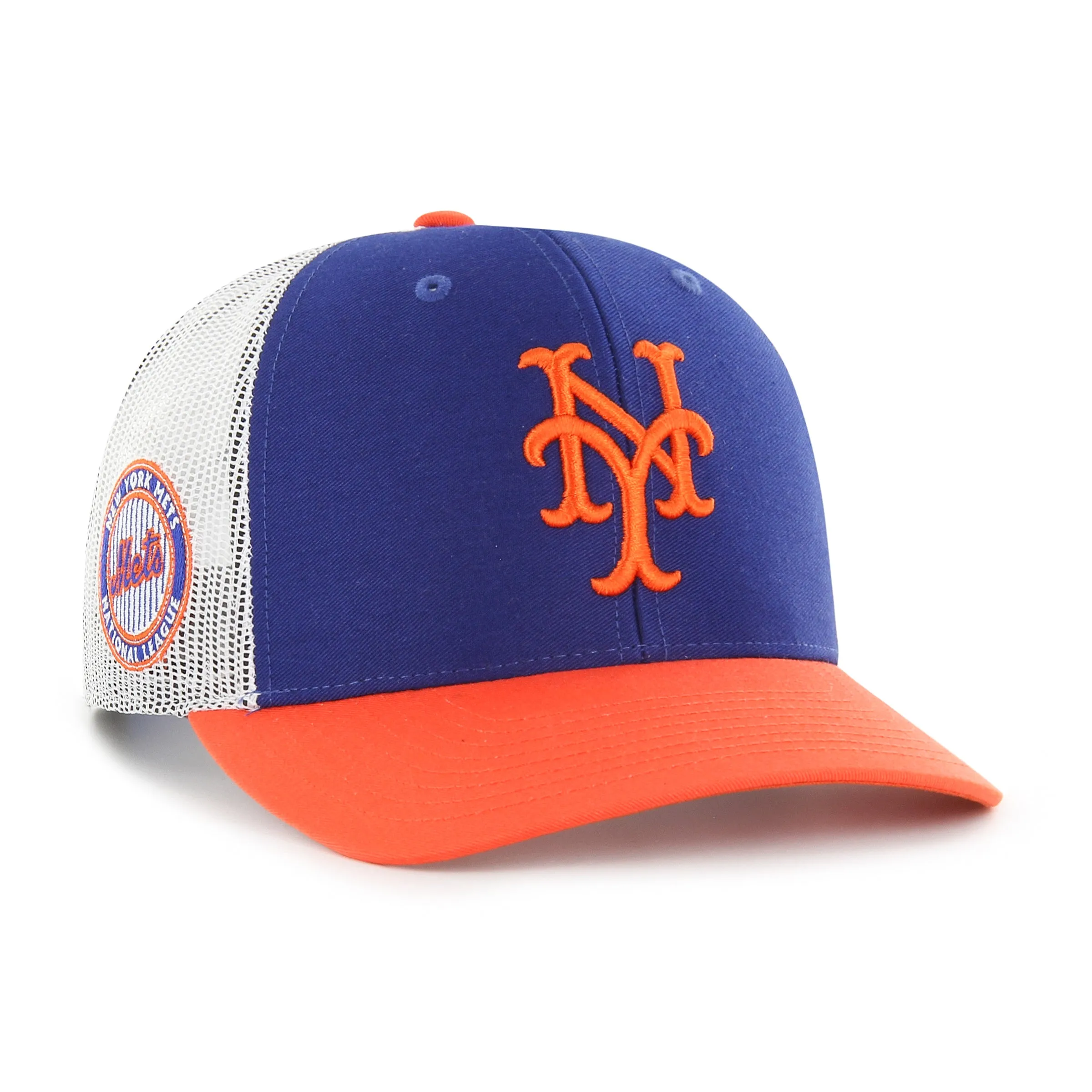 NEW YORK METS COOPERSTOWN SIDE NOTE '47 TRUCKER sold by 47