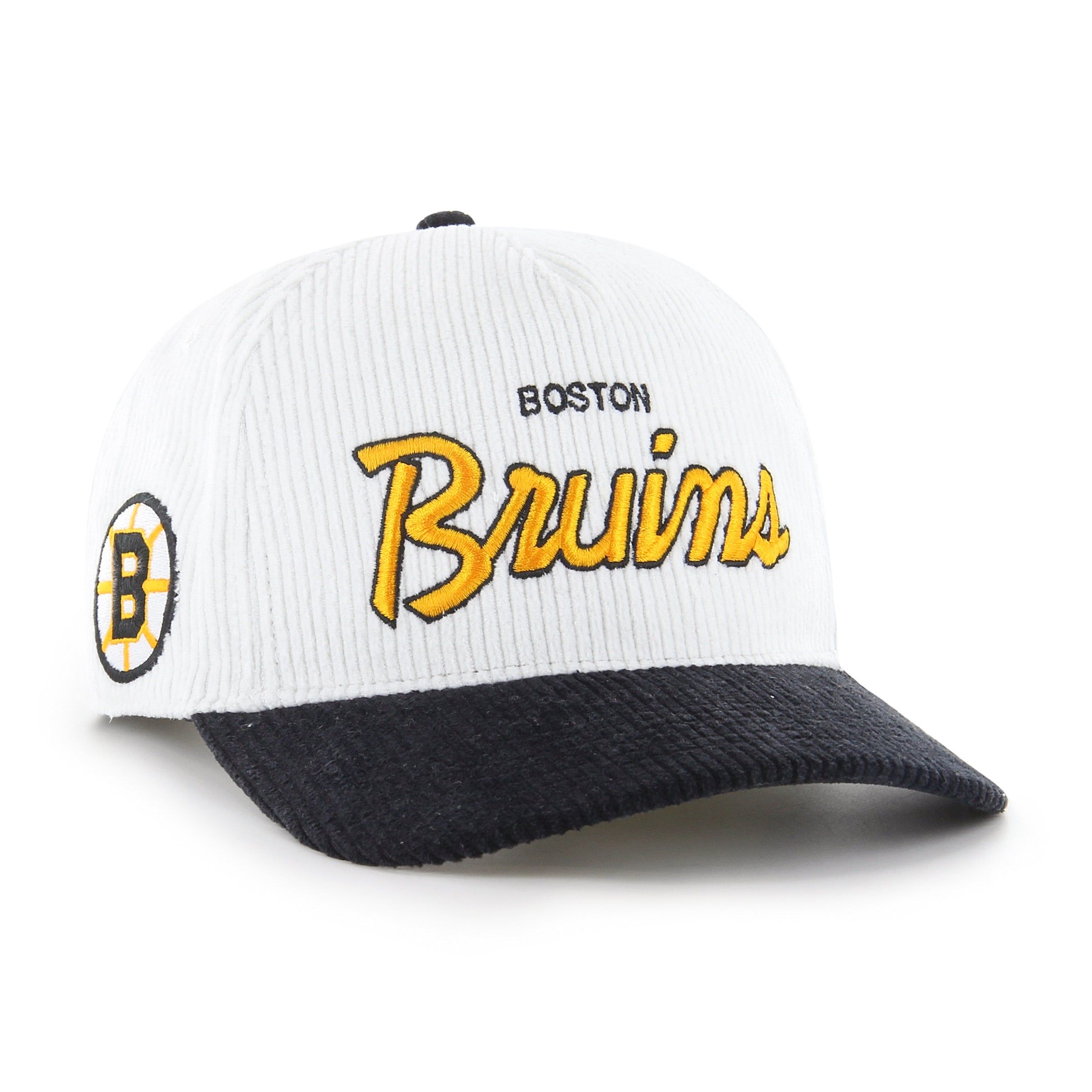 BOSTON BRUINS VINTAGE CROSSTOWN CORD ARCH TT '47 HITCH sold by 47