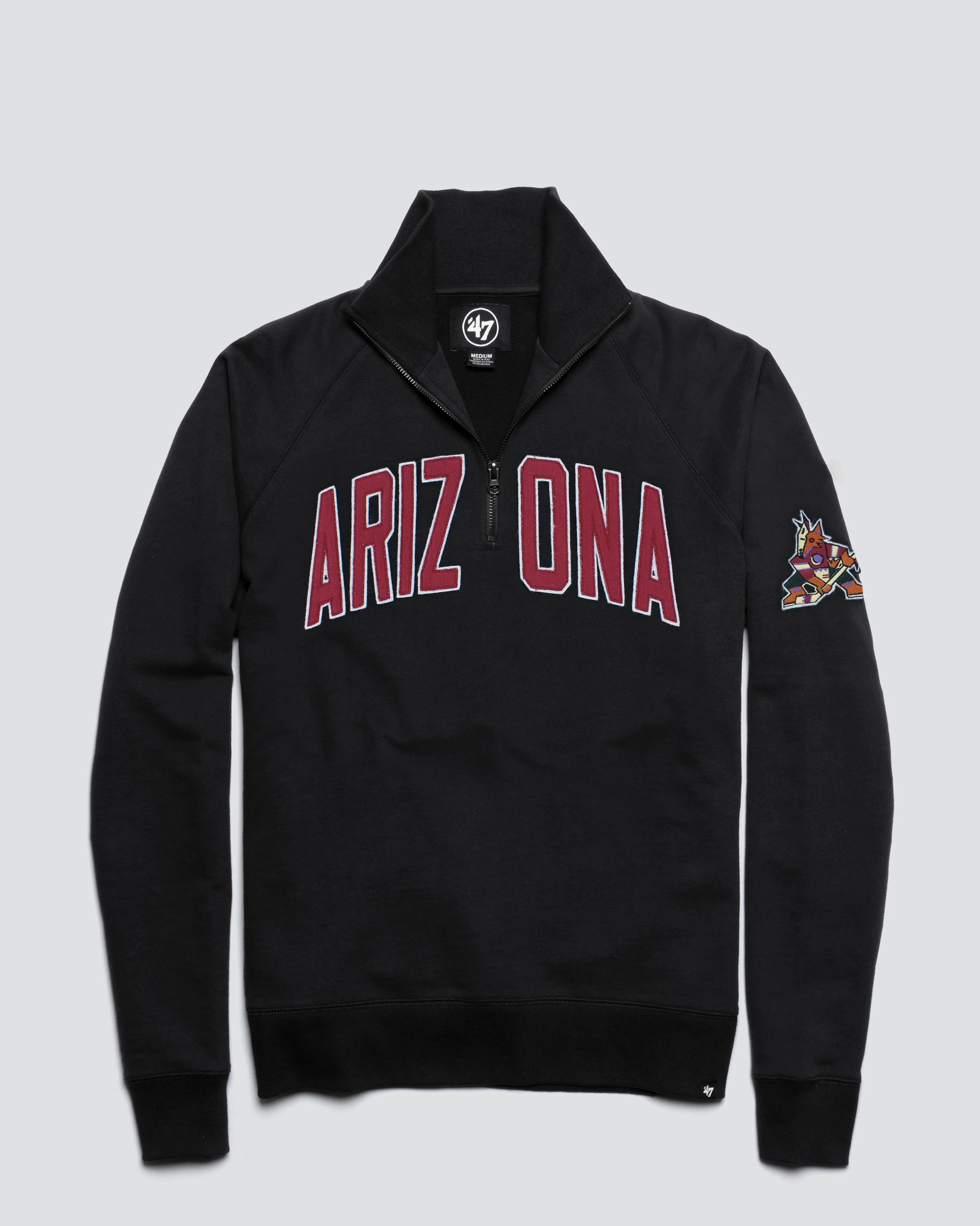 ARIZONA COYOTES BANKS '47 HARRIS SCRIMMAGE 1/4 ZIP sold by 47