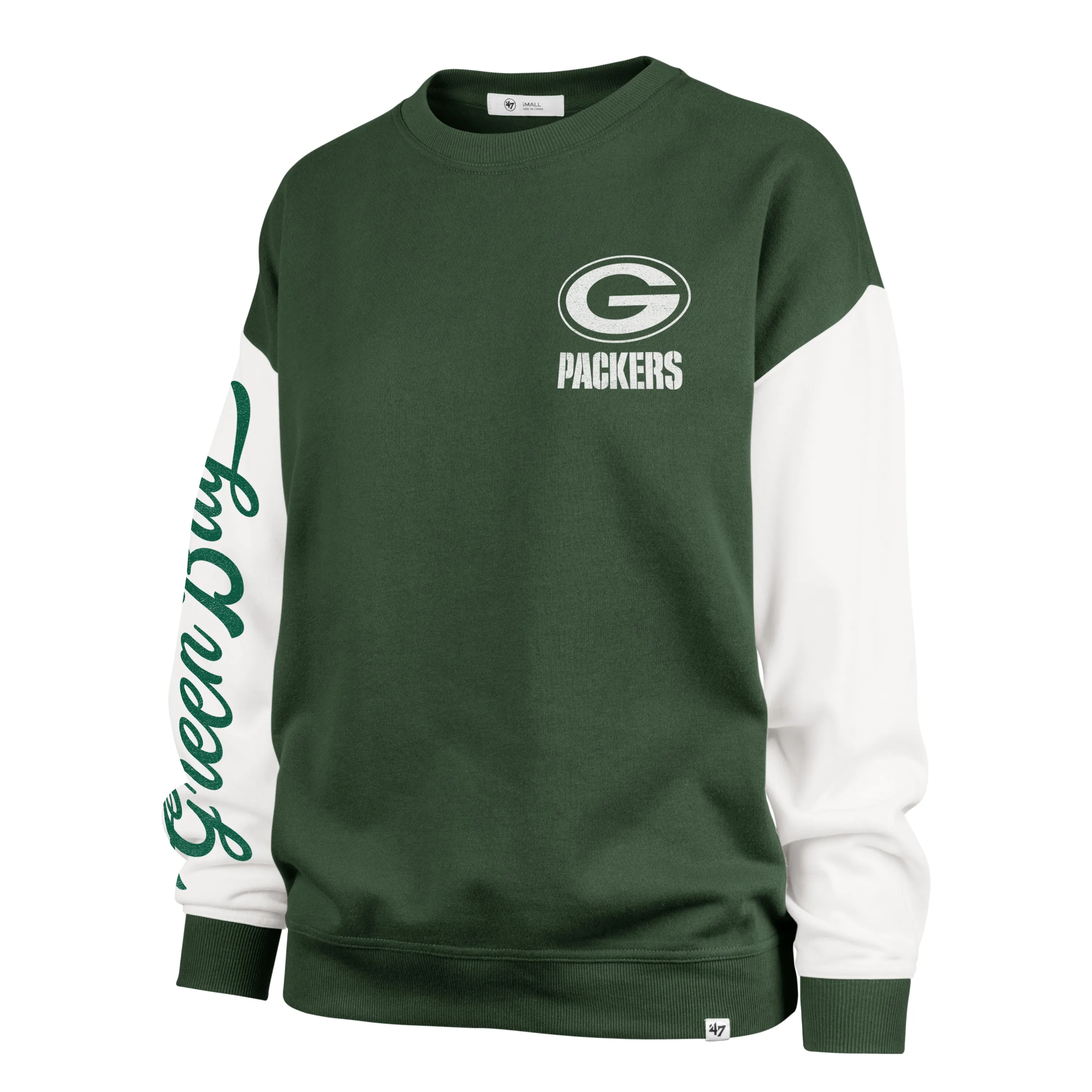 GREEN BAY PACKERS GRIDIRON RISE '47 ANDIE CREW WOMENS sold by 47