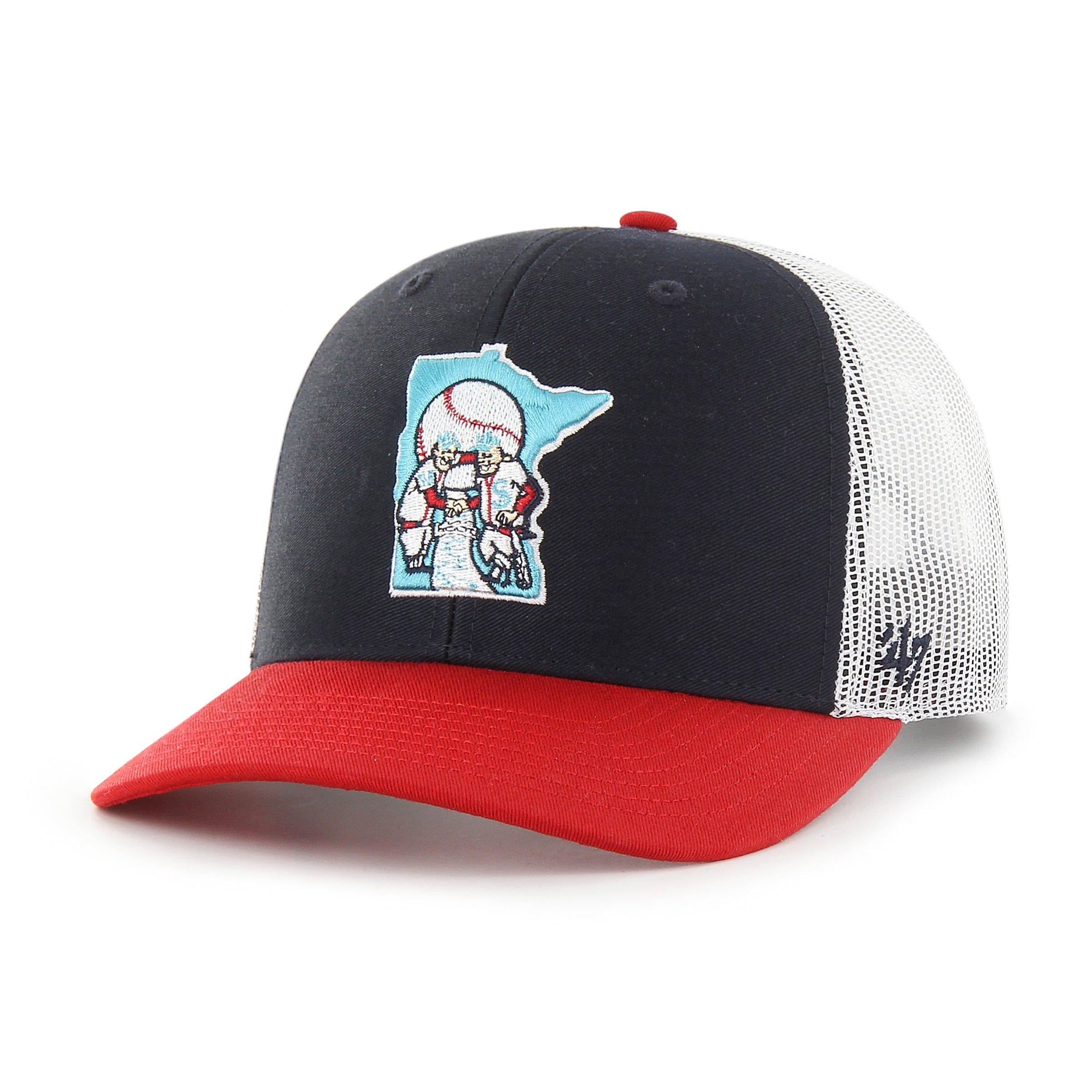 MINNESOTA TWINS COOPERSTOWN SIDE NOTE '47 TRUCKER sold by 47 product image thumbnail 2