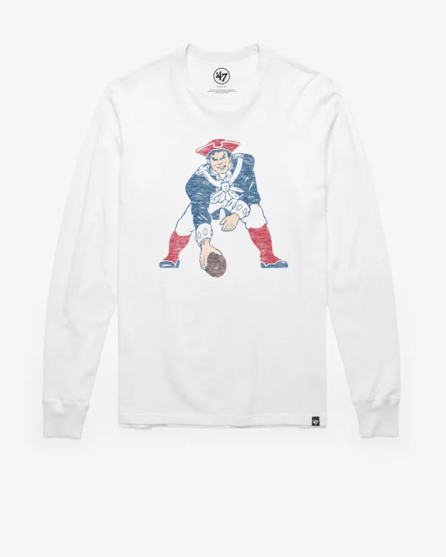 NEW ENGLAND PATRIOTS HISTORIC PREMIER '47 FRANKLIN LONG SLEEVE TEE sold by 47