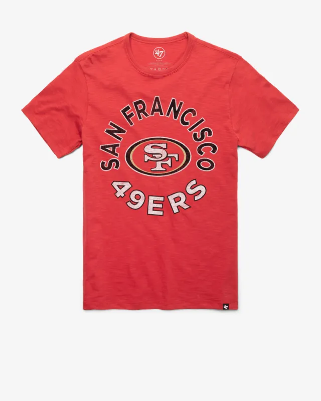 SAN FRANCISCO 49ERS ROUNDED '47 SCRUM TEE sold by 47