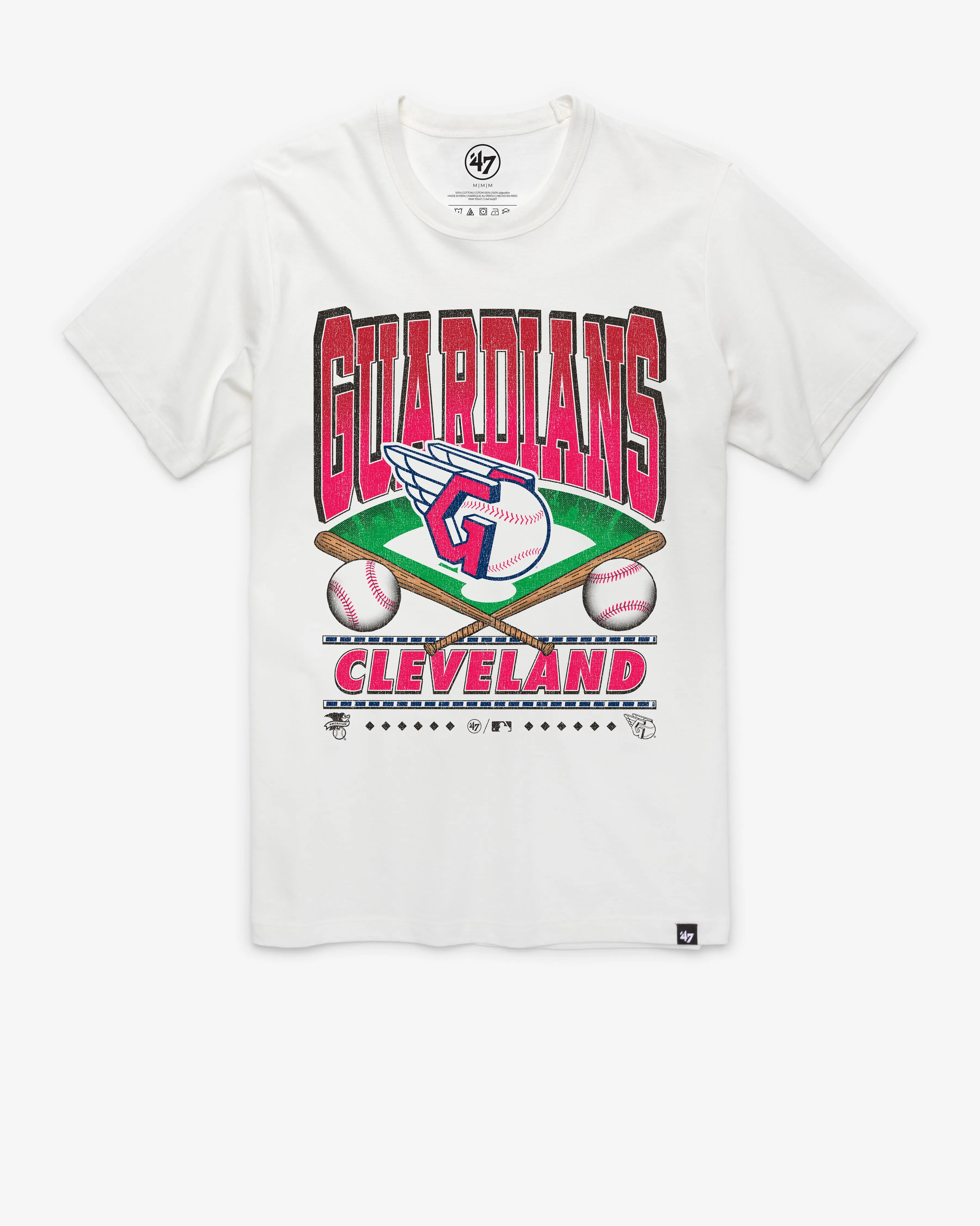 CLEVELAND GUARDIANS STRAIGHT SHOT '47 FRANKLIN TEE sold by 47