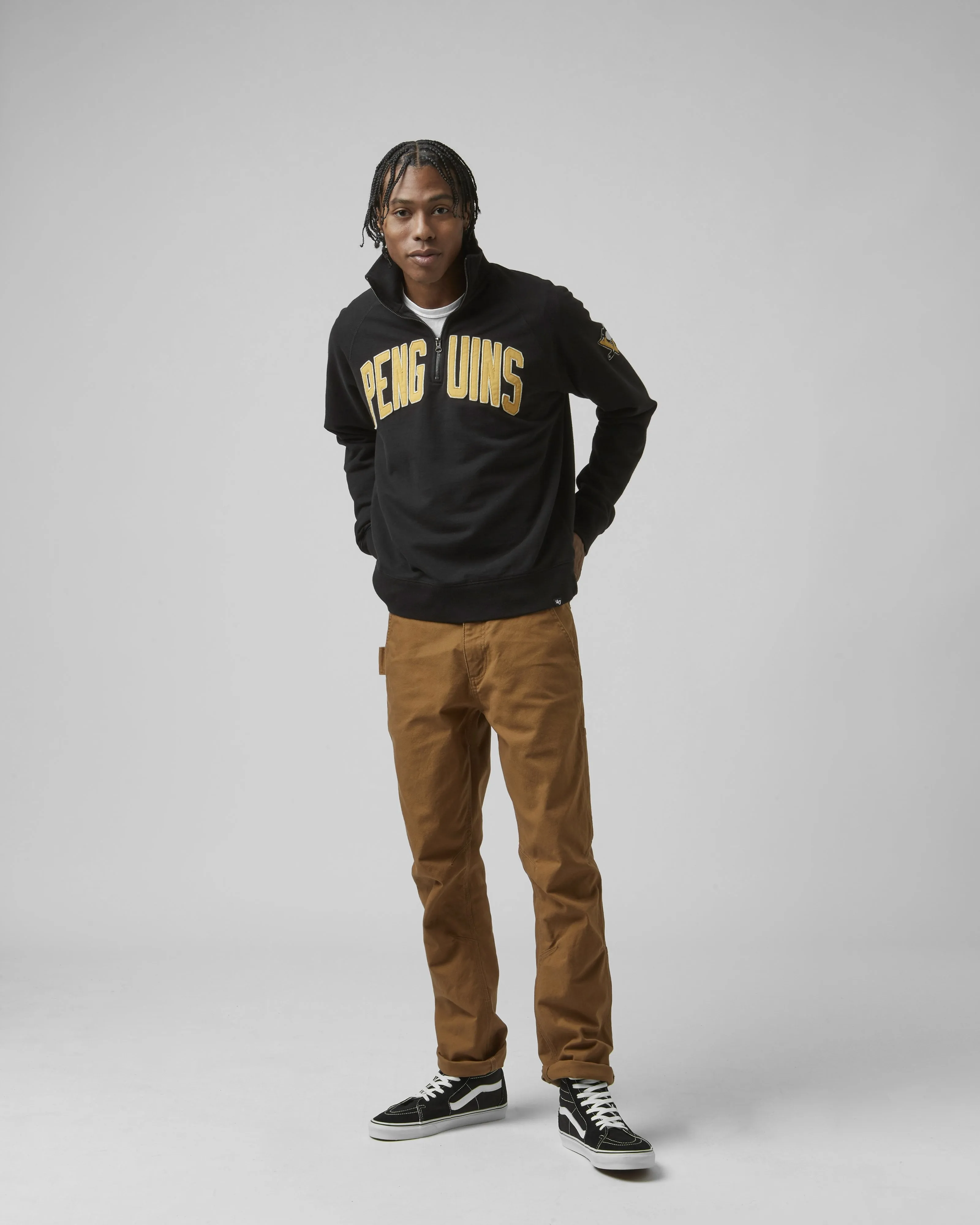 PITTSBURGH PENGUINS BANKS '47 HARRIS SCRIMMAGE 1/4 ZIP sold by 47 product image thumbnail 2