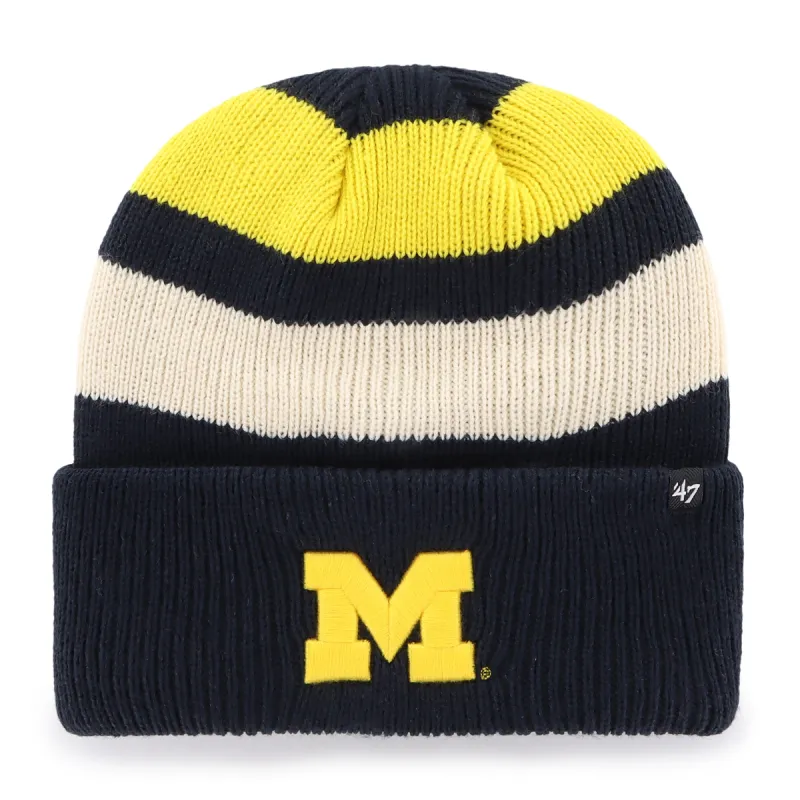 MICHIGAN WOLVERINES CLUBHOUSE JENNINGS '47 CUFF KNIT sold by 47