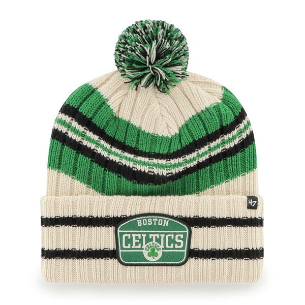 BOSTON CELTICS HONE PATCH 47 CUFF KNIT sold by 47