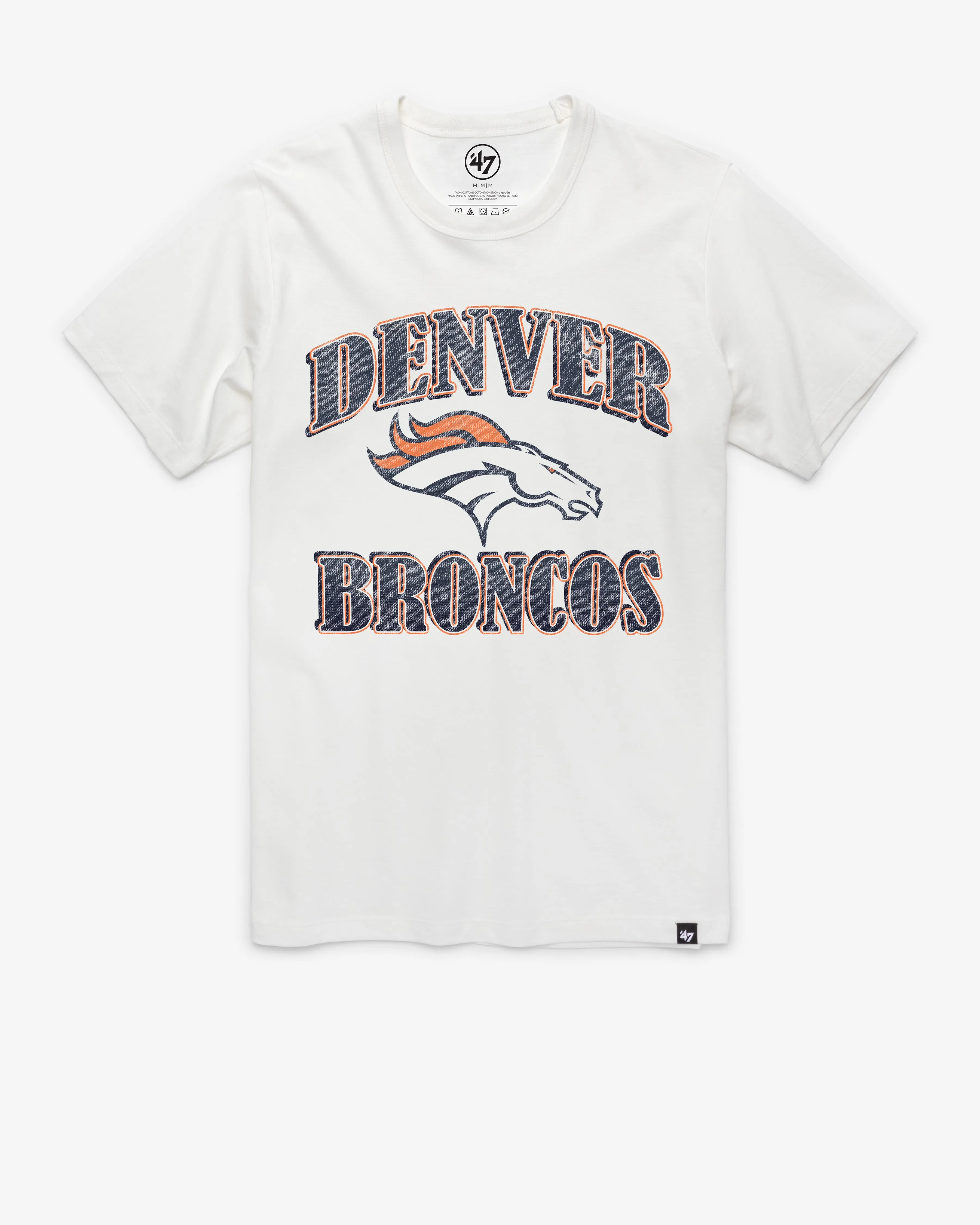 DENVER BRONCOS OVERRUN '47 FRANKLIN TEE sold by 47