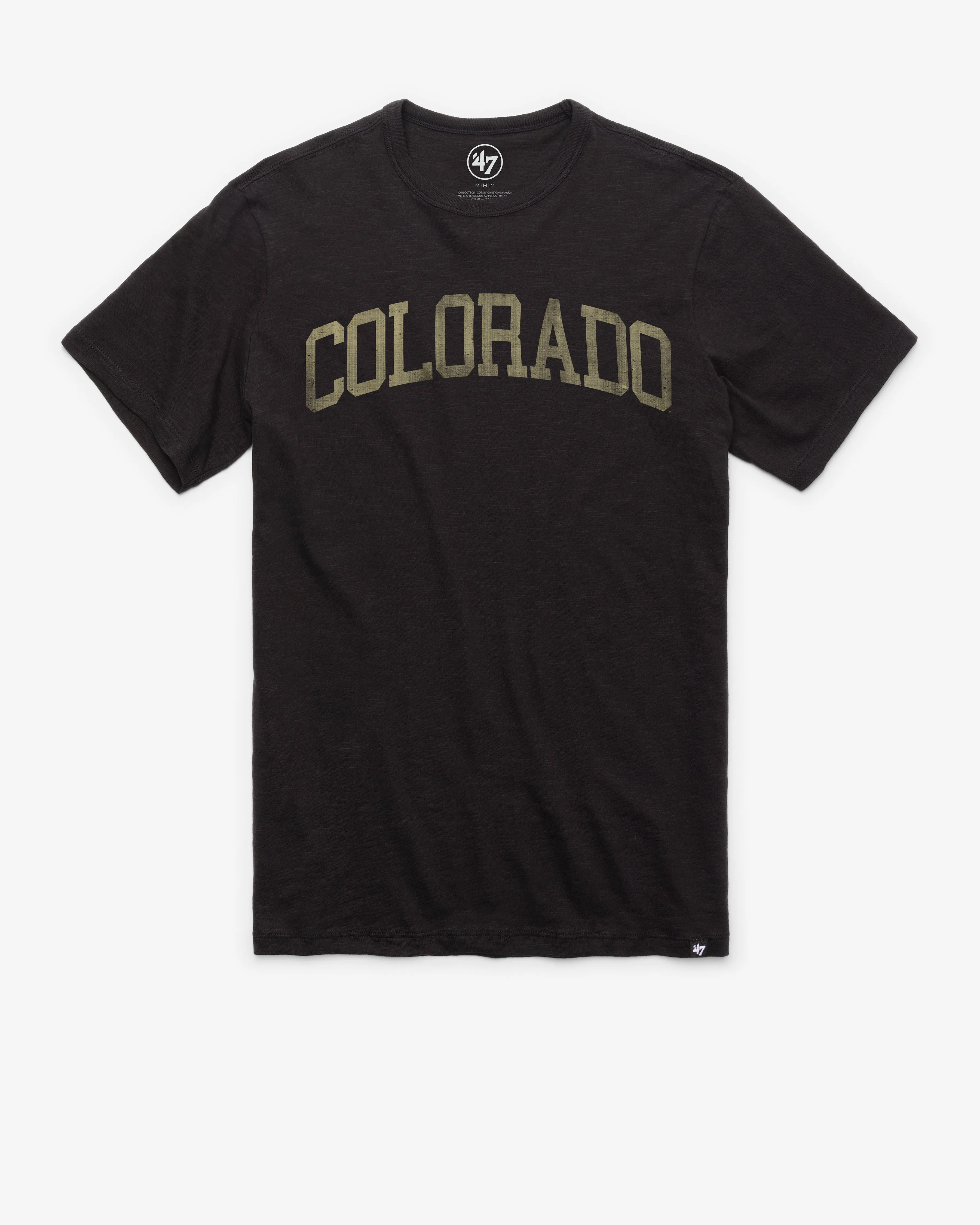 COLORADO BUFFALOES CLASSIC BLOCK '47 SCRUM TEE sold by 47