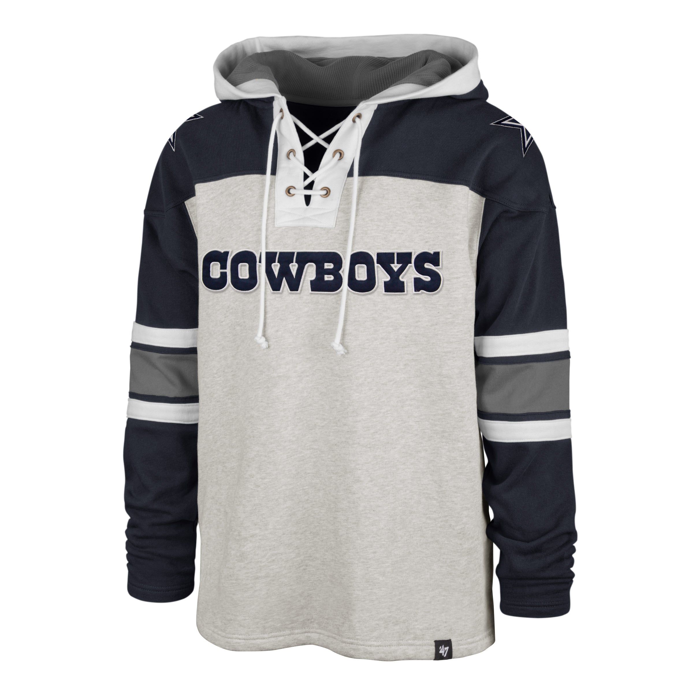 DALLAS COWBOYS '47 GRIDIRON LACE UP HOOD sold by 47