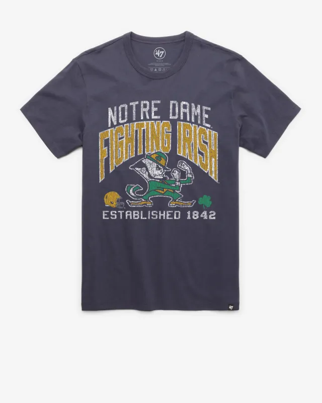 NOTRE DAME FIGHTING IRISH TURNED UP '47 FRANKLIN TEE sold by 47