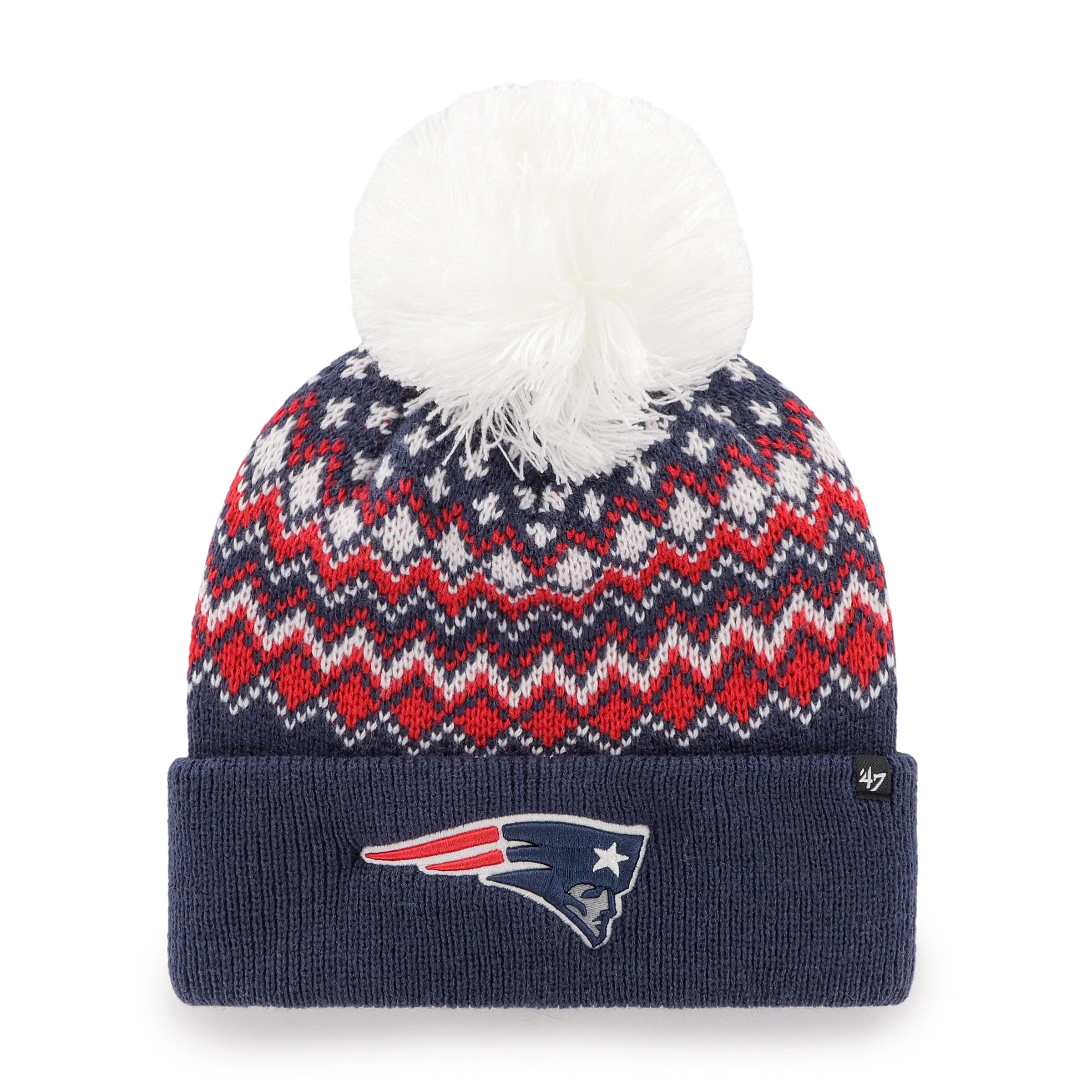 NEW ENGLAND PATRIOTS ELSA '47 CUFF KNIT WOMENS sold by 47