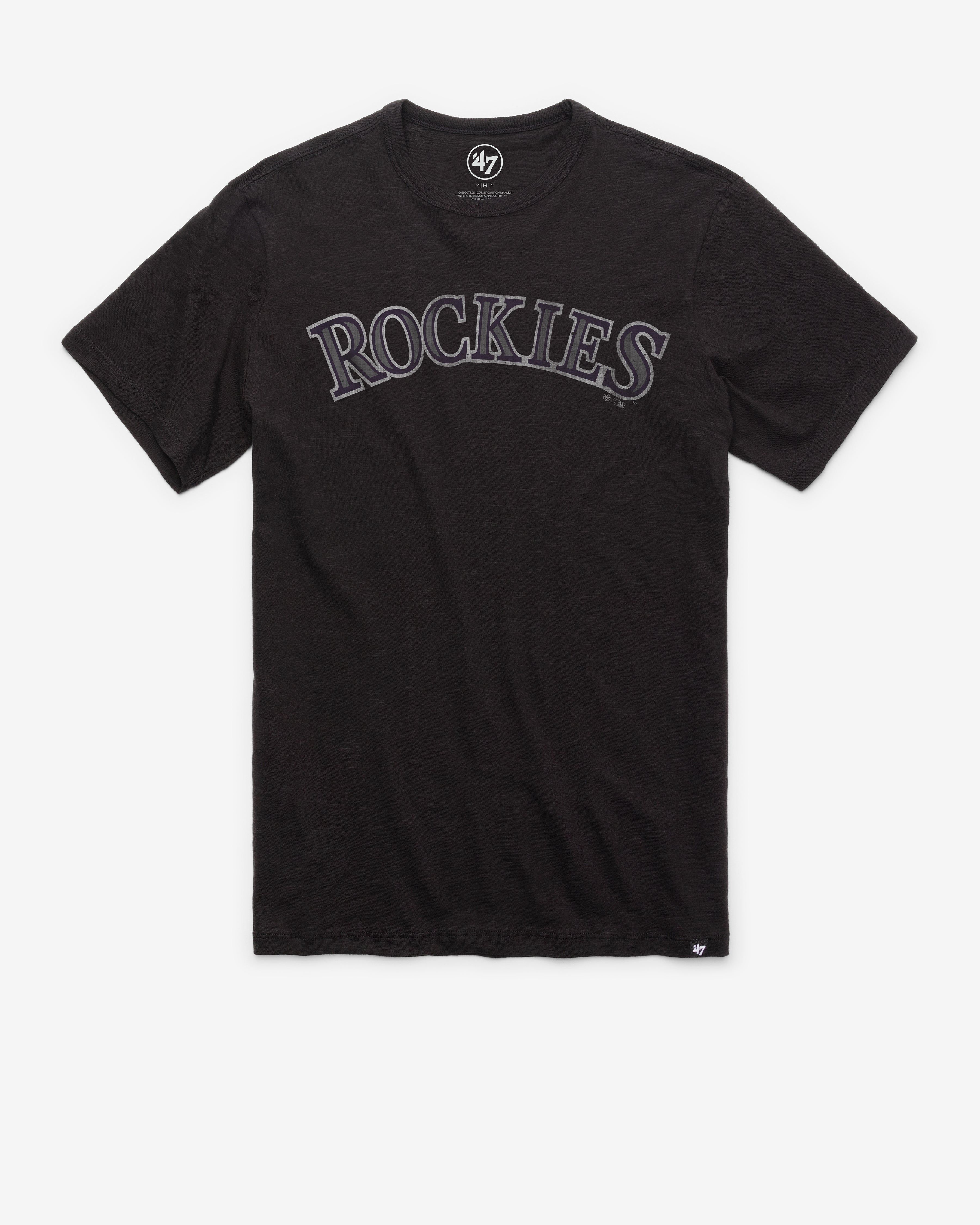 COLORADO ROCKIES GRIT WORDMARK '47 SCRUM TEE sold by 47