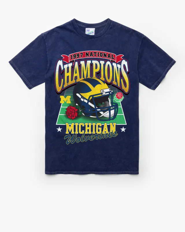 MICHIGAN WOLVERINES H-BOWLS LOCKER VINTAGE '47 TUBULAR TEE sold by 47