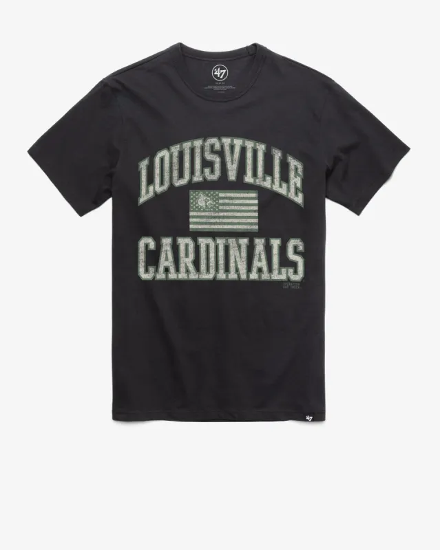 LOUISVILLE CARDINALS OPERATION HAT TRICK OHT MAJOR '47 FRANKLIN TEE sold by 47