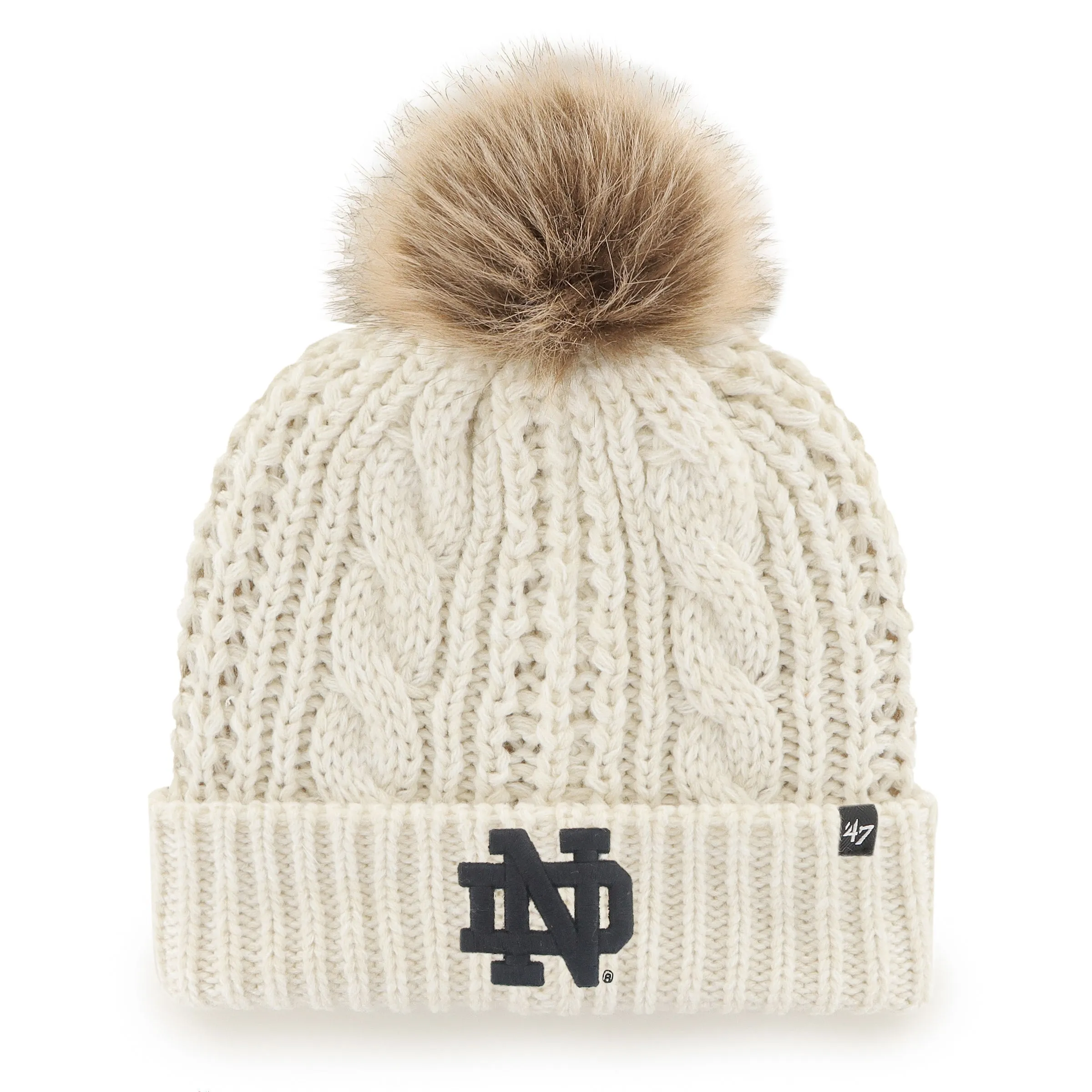 NOTRE DAME STANDALON MEEKO '47 CUFF KNIT WOMENS sold by 47