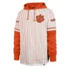 CLEMSON TIGERS PINSTRIPE '47 SHORTSTOP PULLOVER HOOD sold by 47