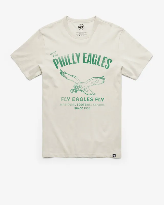 PHILADELPHIA EAGLES HISTORIC WIDE OPEN '47 FRANKLIN TEE sold by 47