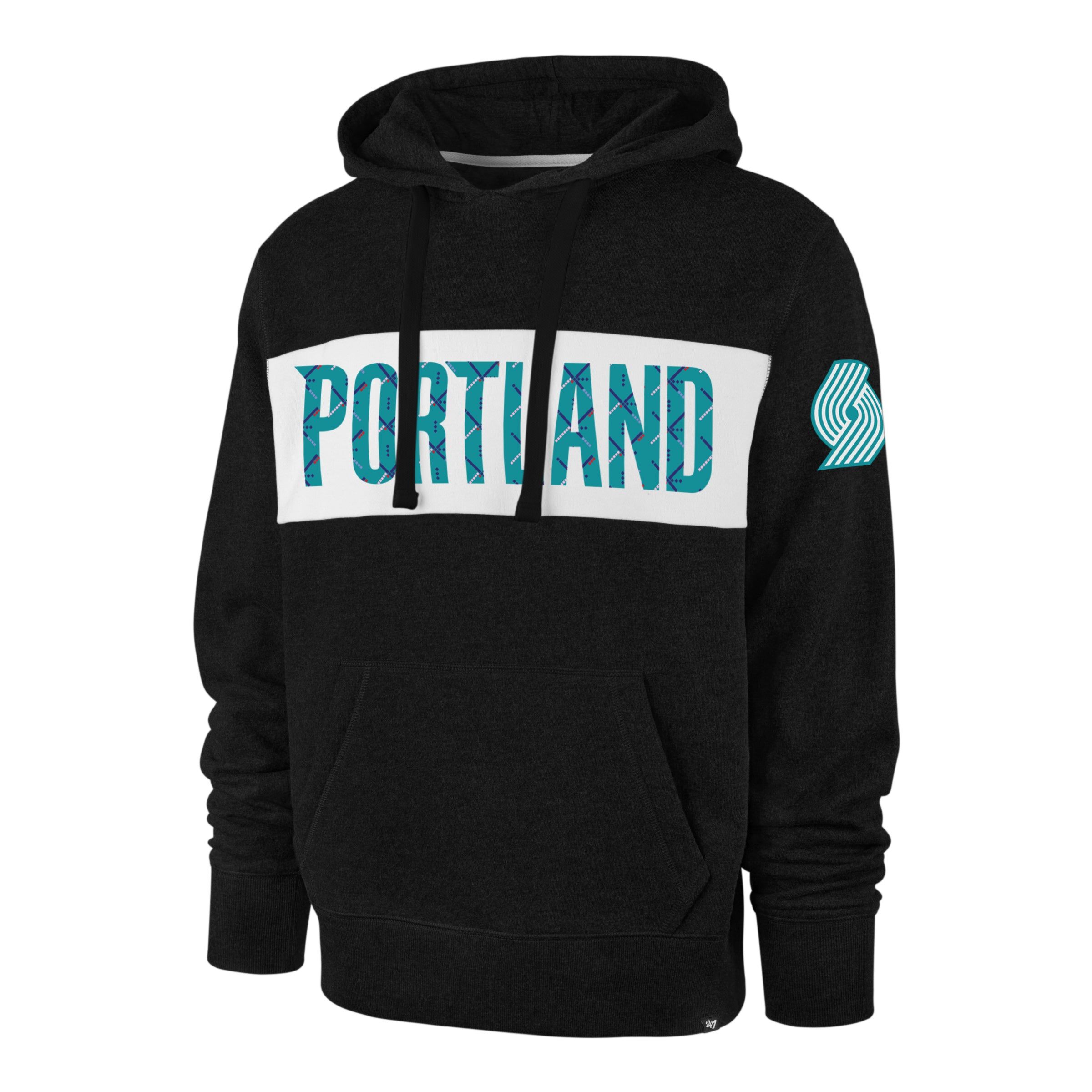 PORTLAND TRAILBLAZERS 23 CITY EDITION DUBS UP '47 CHEST PASS HOOD sold by 47