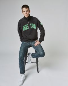 BOSTON CELTICS BANKS '47 HARRIS SCRIMMAGE 1/4 ZIP sold by 47