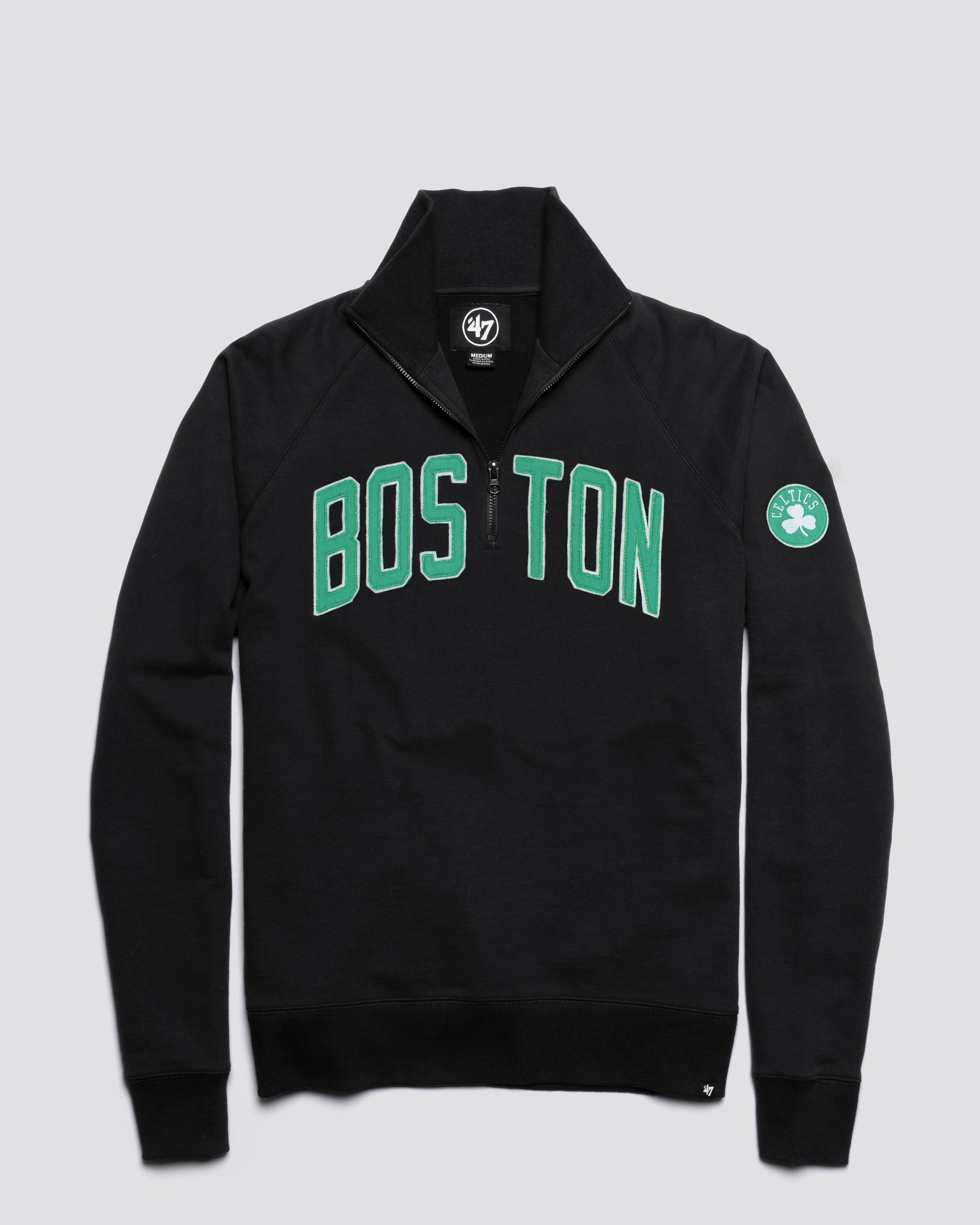 BOSTON CELTICS BANKS '47 HARRIS SCRIMMAGE 1/4 ZIP sold by 47