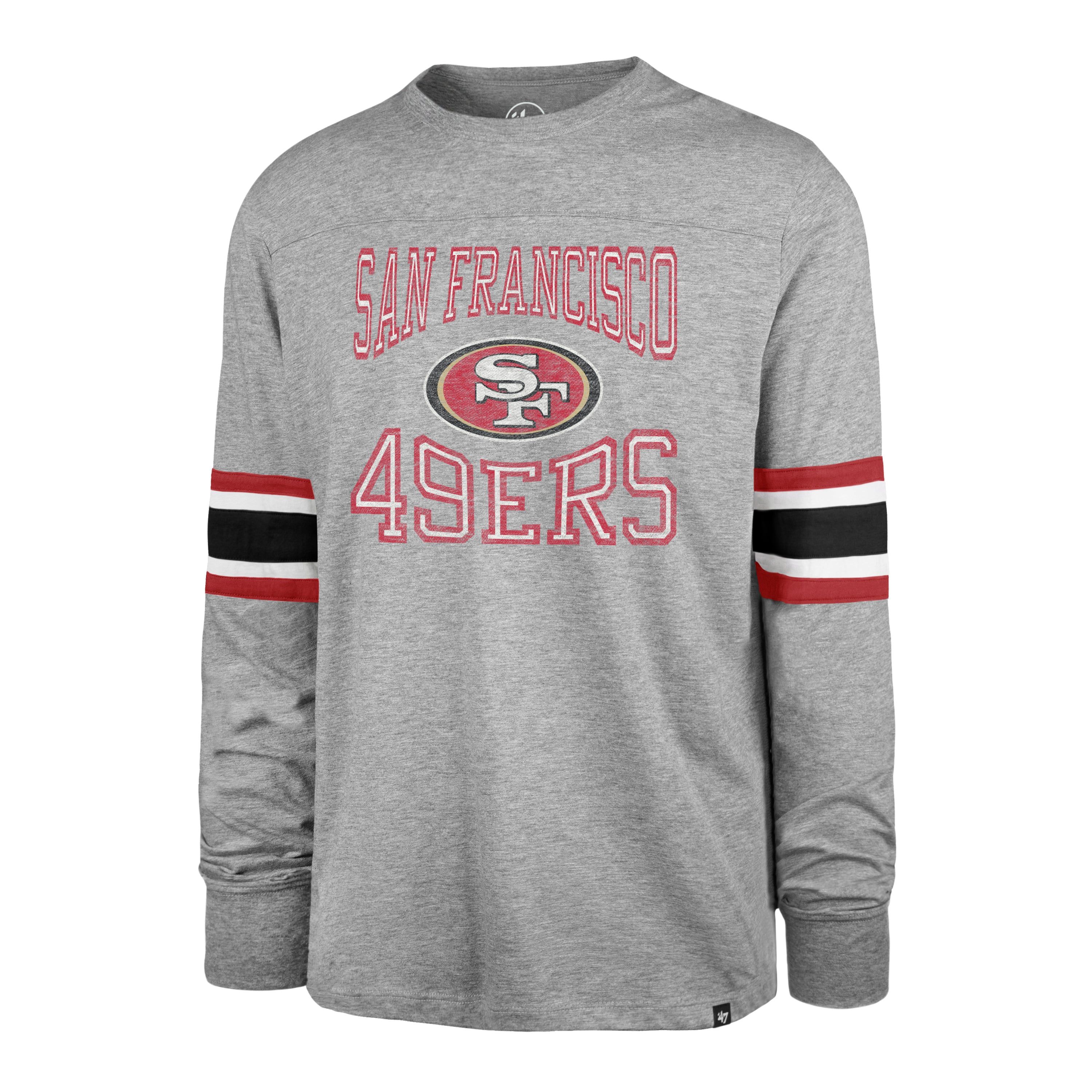 SAN FRANCISCO 49ERS COVER TWO '47 BREX LONG SLEEVE TEE sold by 47
