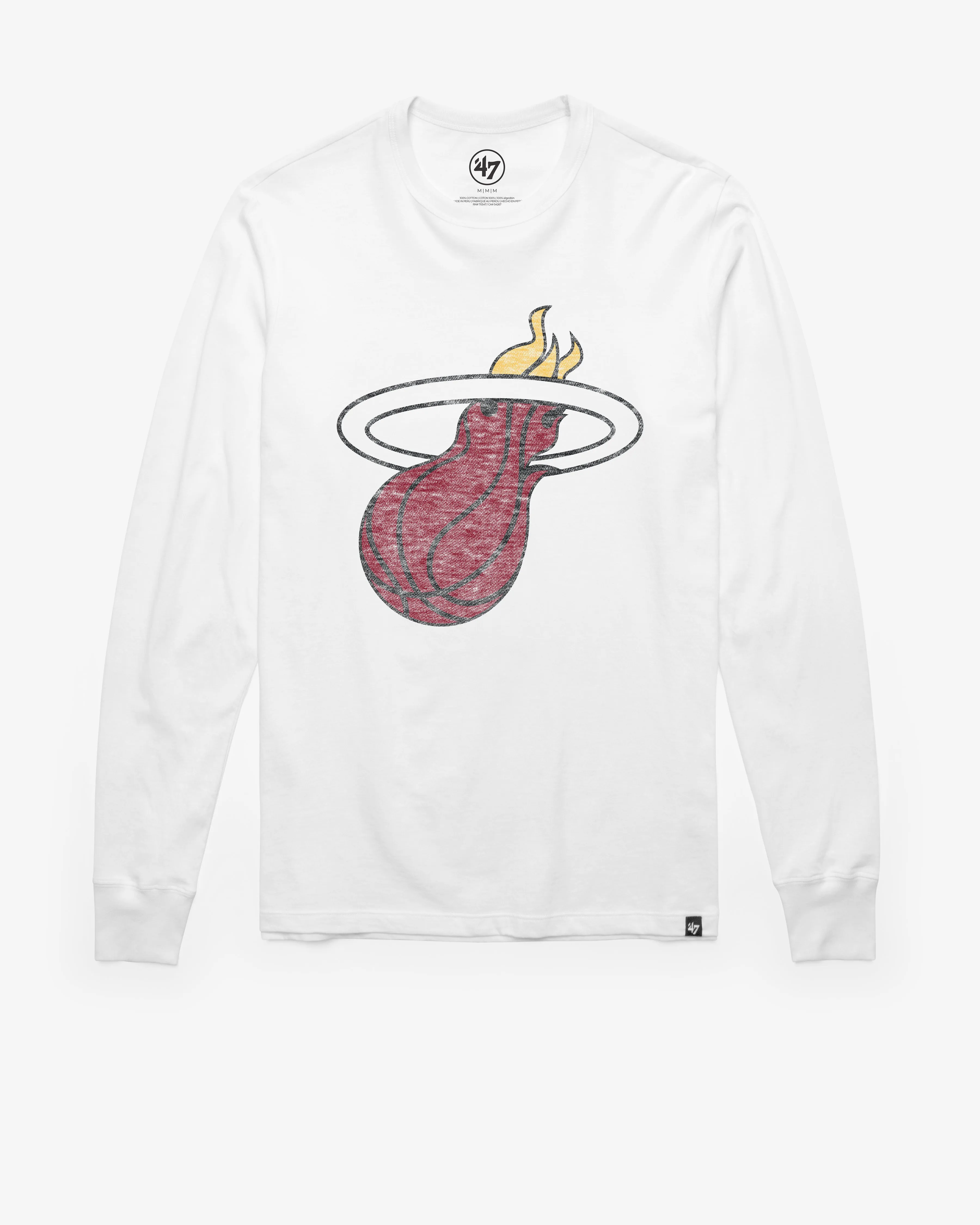 MIAMI HEAT PREMIER '47 FRANKLIN LONG SLEEVE TEE sold by 47