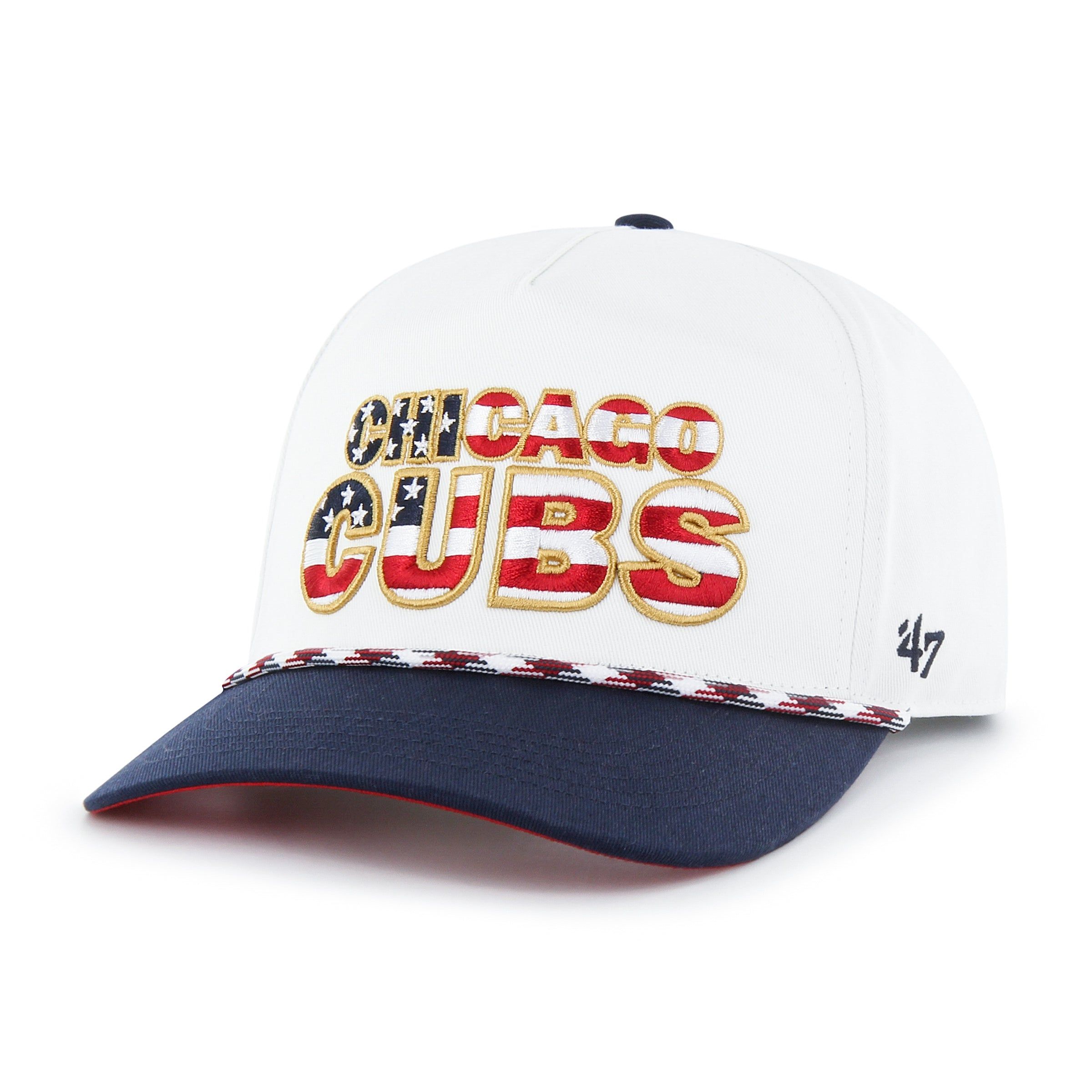 CHICAGO CUBS FLAG SCRIPT '47 HITCH sold by 47