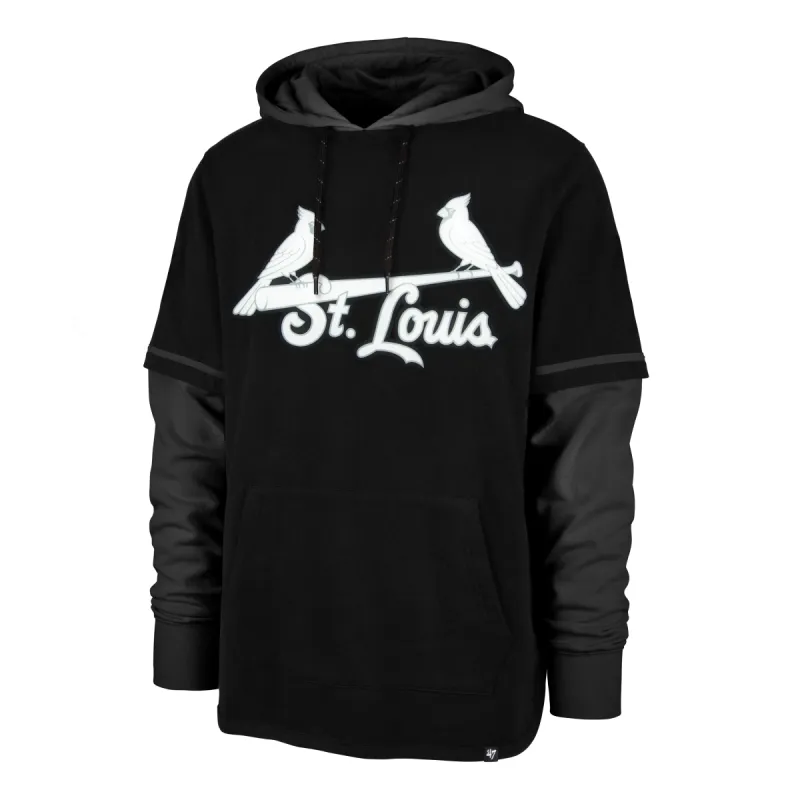 ST. LOUIS CARDINALS METEORITE '47 SHORTSTOP PULLOVER HOOD sold by 47