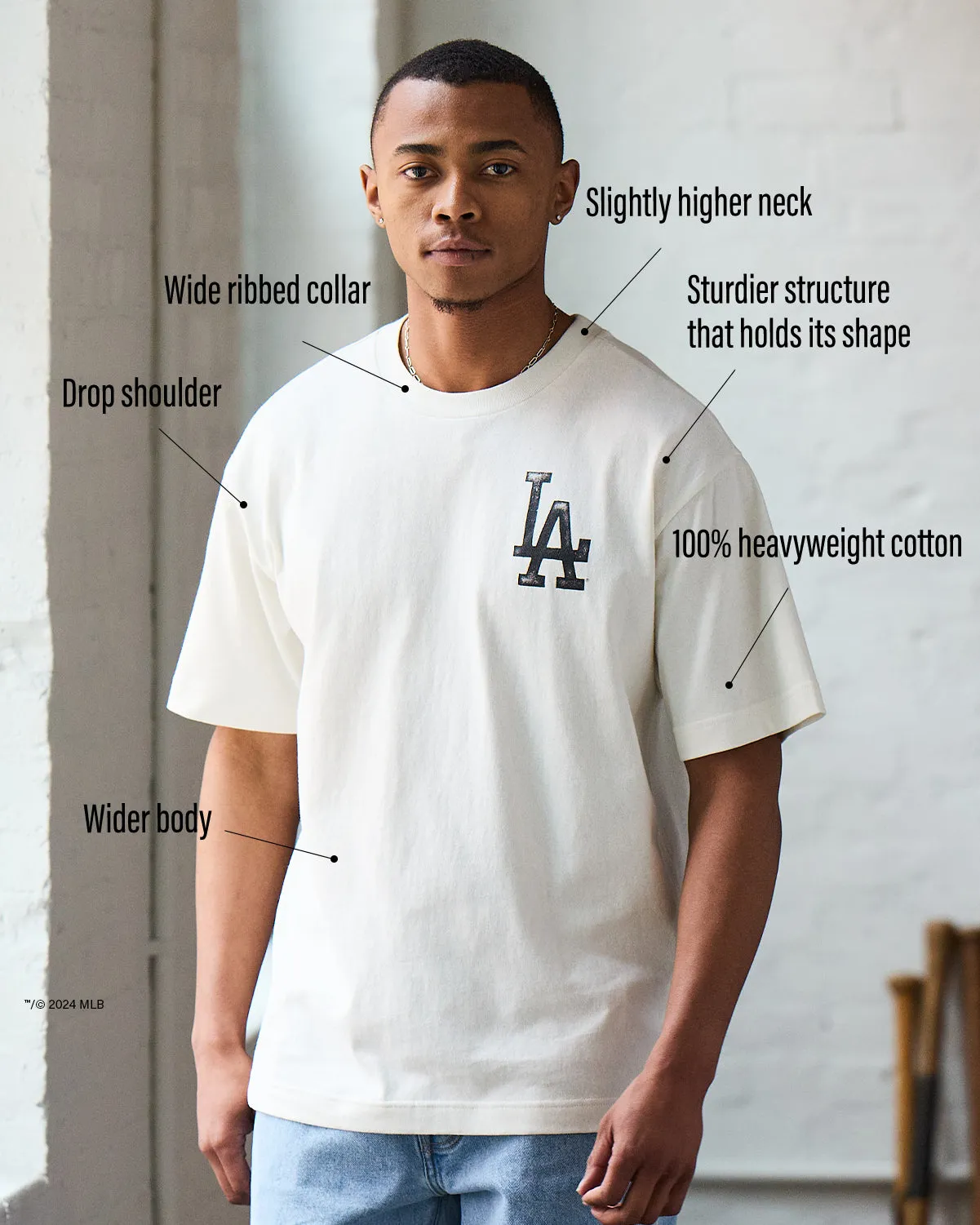 ATLANTA BRAVES PANTHEON BACKER '47 FOUNDATION TEE sold by 47 product image thumbnail 3