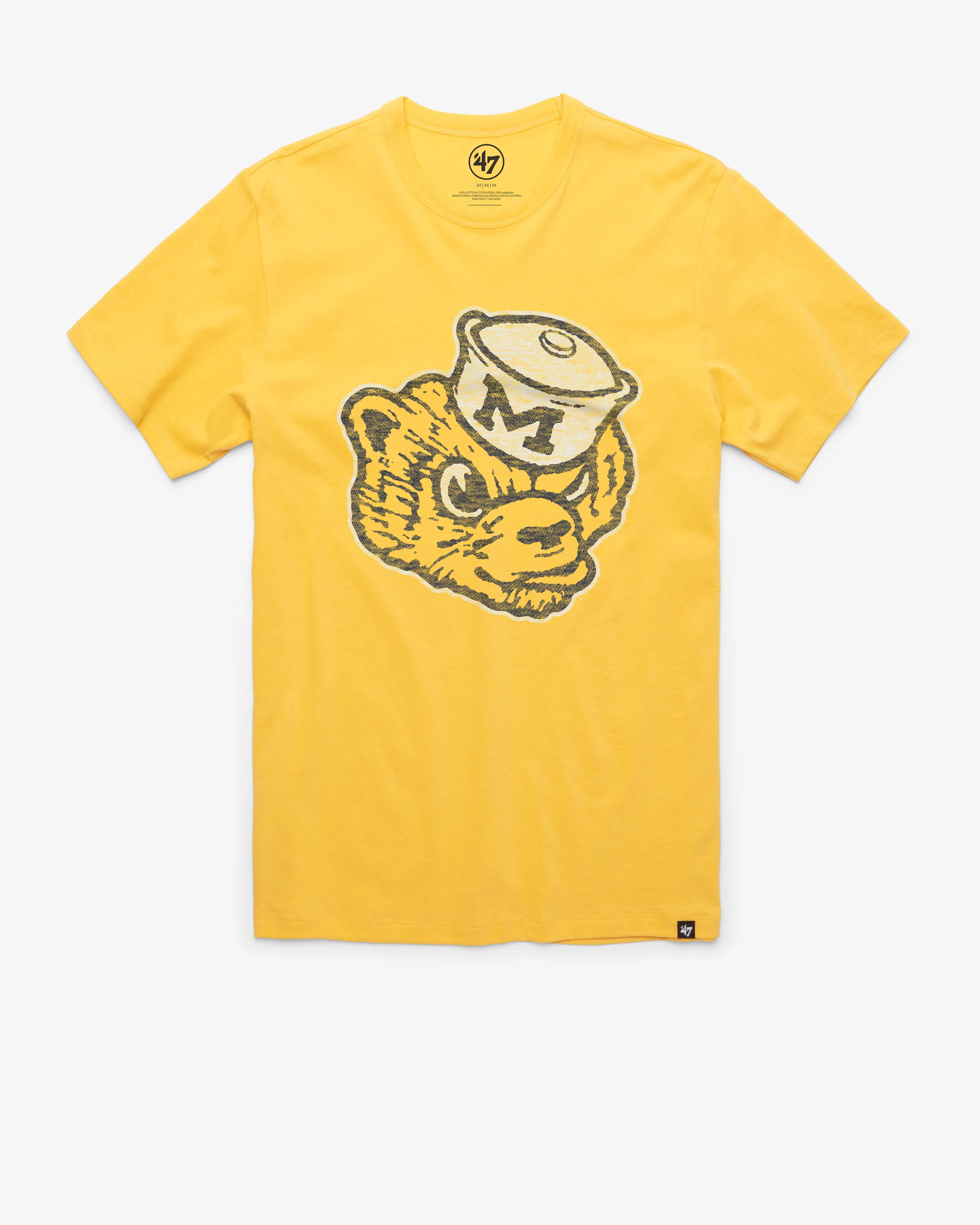 MICHIGAN WOLVERINES VINTAGE PREMIER '47 FRANKLIN TEE sold by 47