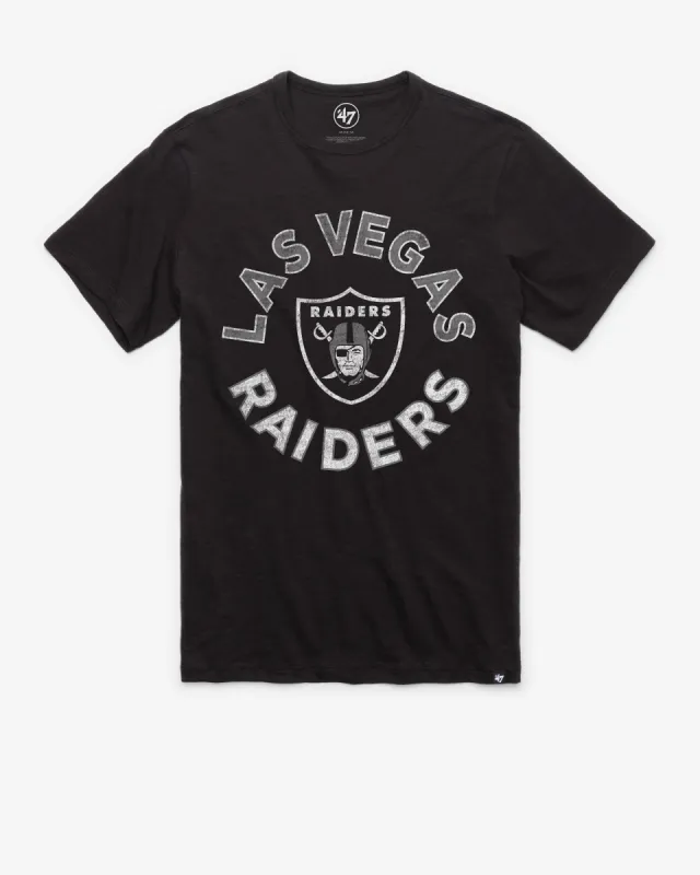LAS VEGAS RAIDERS ROUNDED '47 SCRUM TEE made by 47