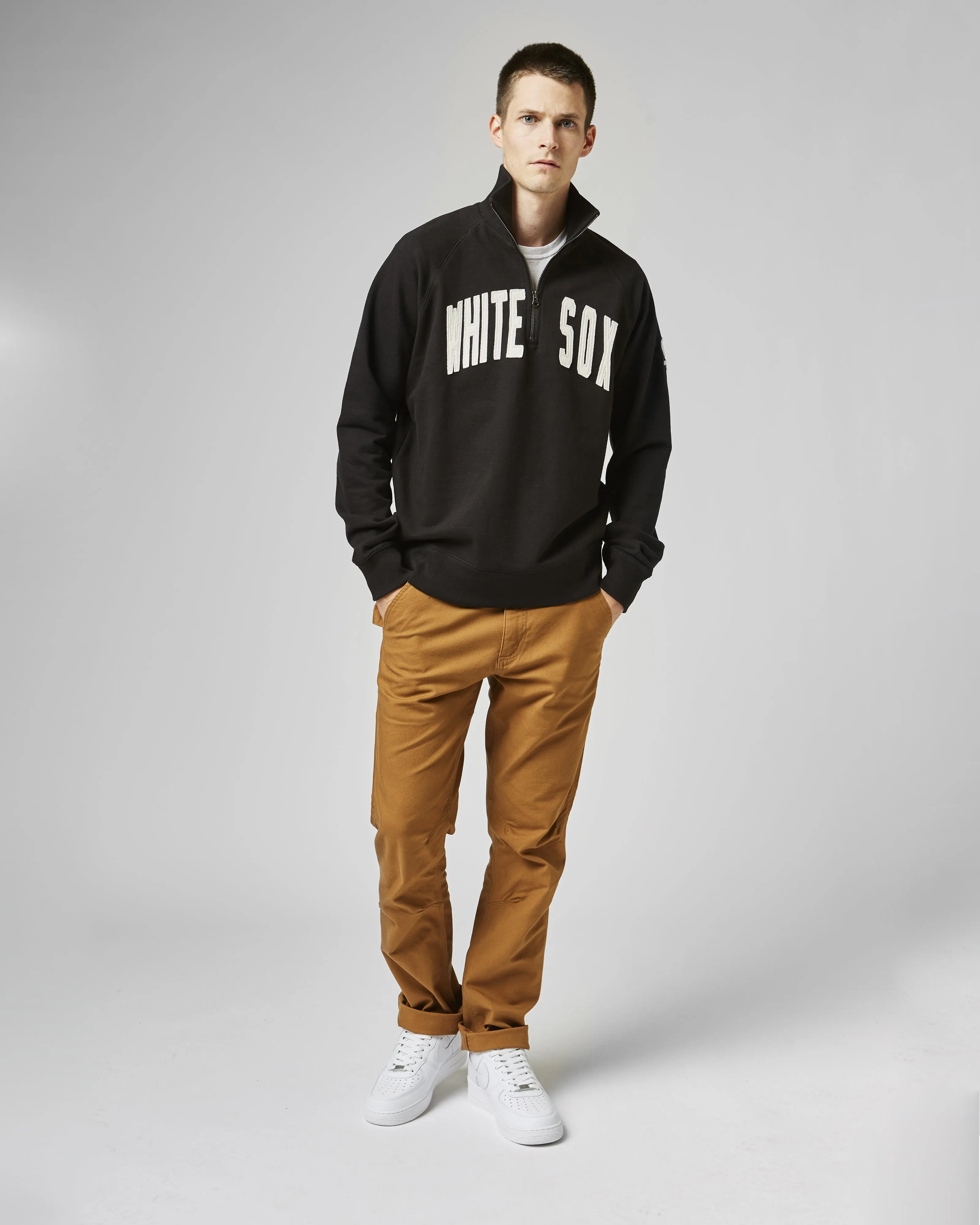 CHICAGO WHITE SOX BANKS '47 HARRIS SCRIMMAGE 1/4 ZIP sold by 47 product image thumbnail 2