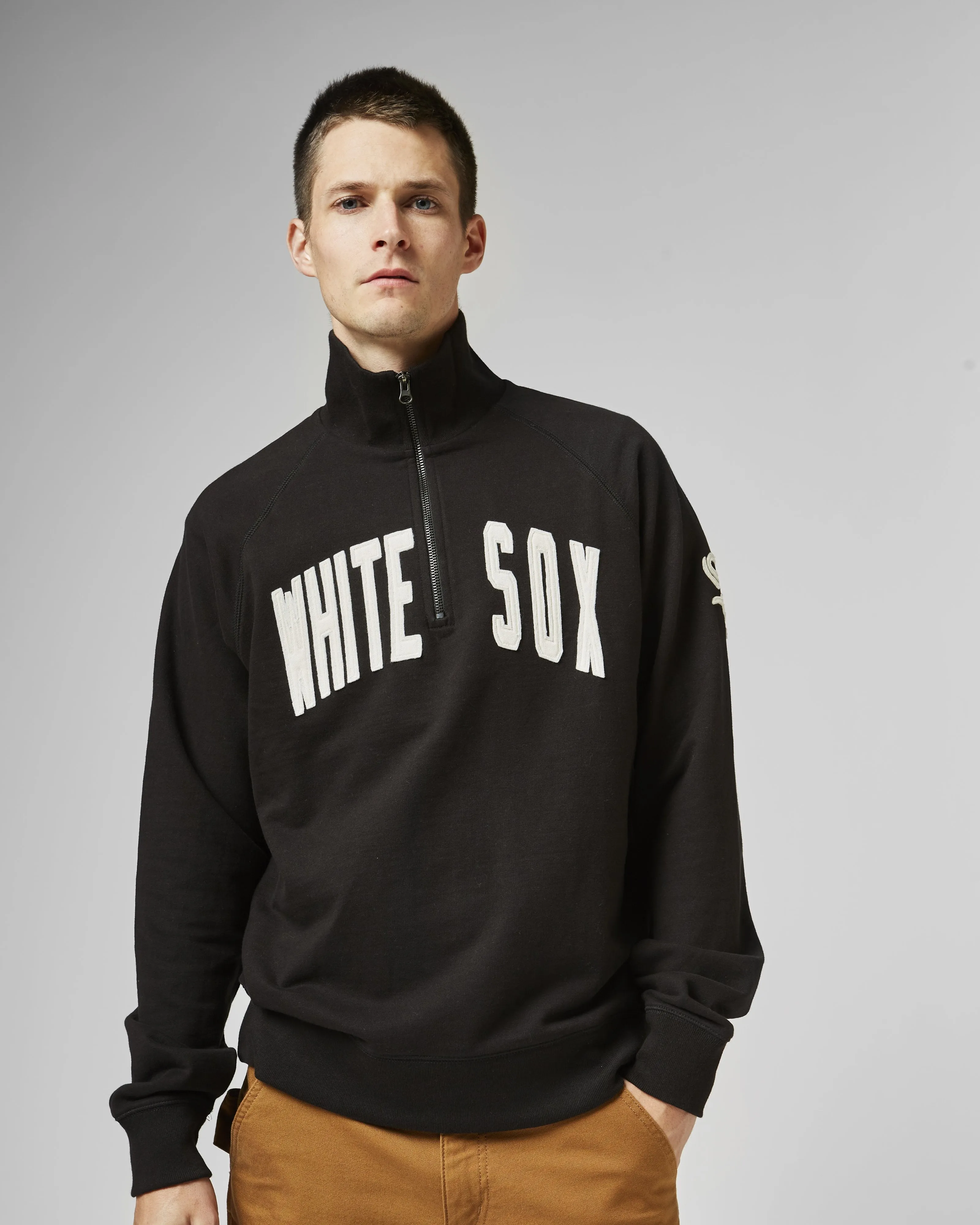 CHICAGO WHITE SOX BANKS '47 HARRIS SCRIMMAGE 1/4 ZIP sold by 47 product image thumbnail 3