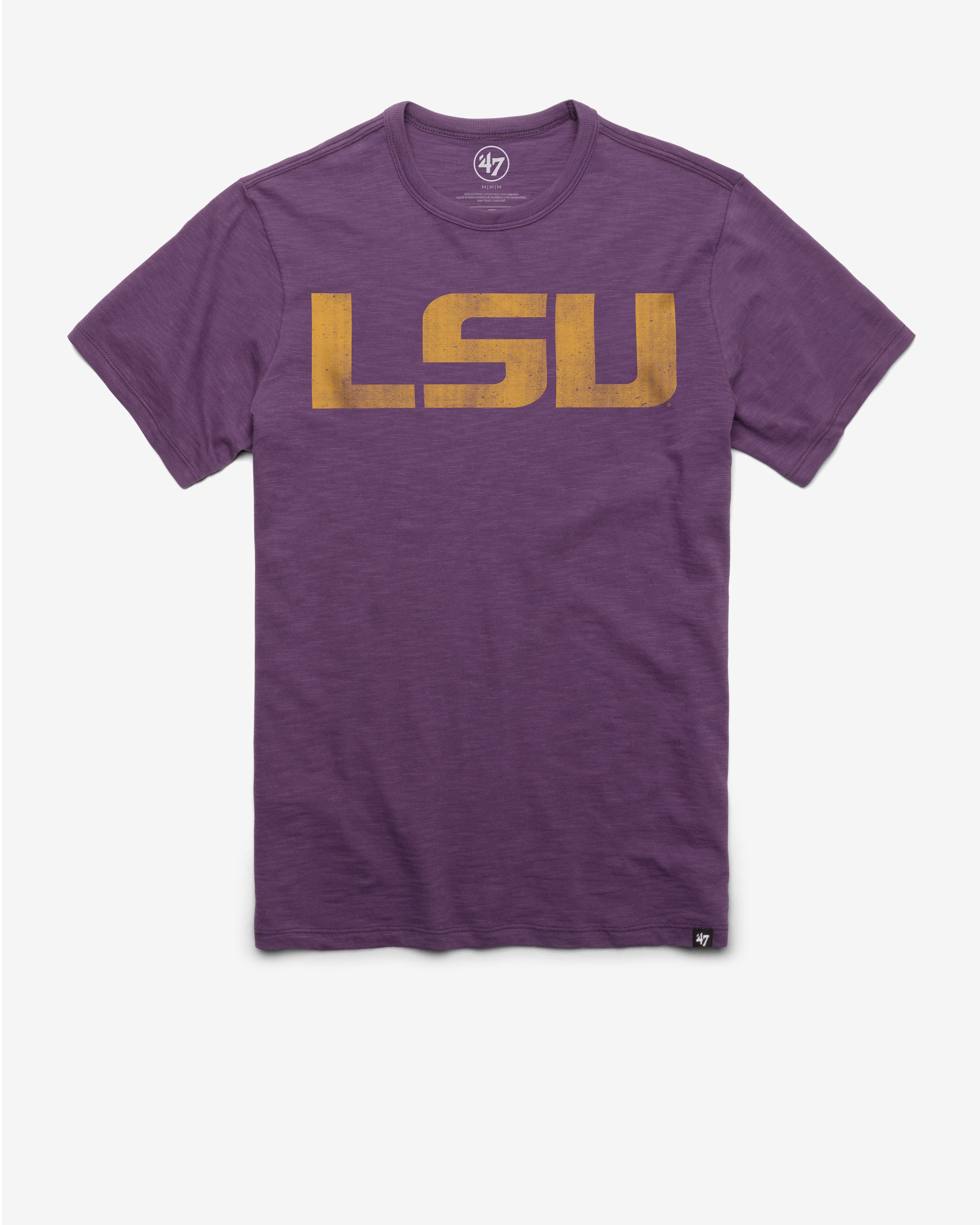 LOUISIANA STATE TIGERS LSU GRIT '47 SCRUM TEE sold by 47
