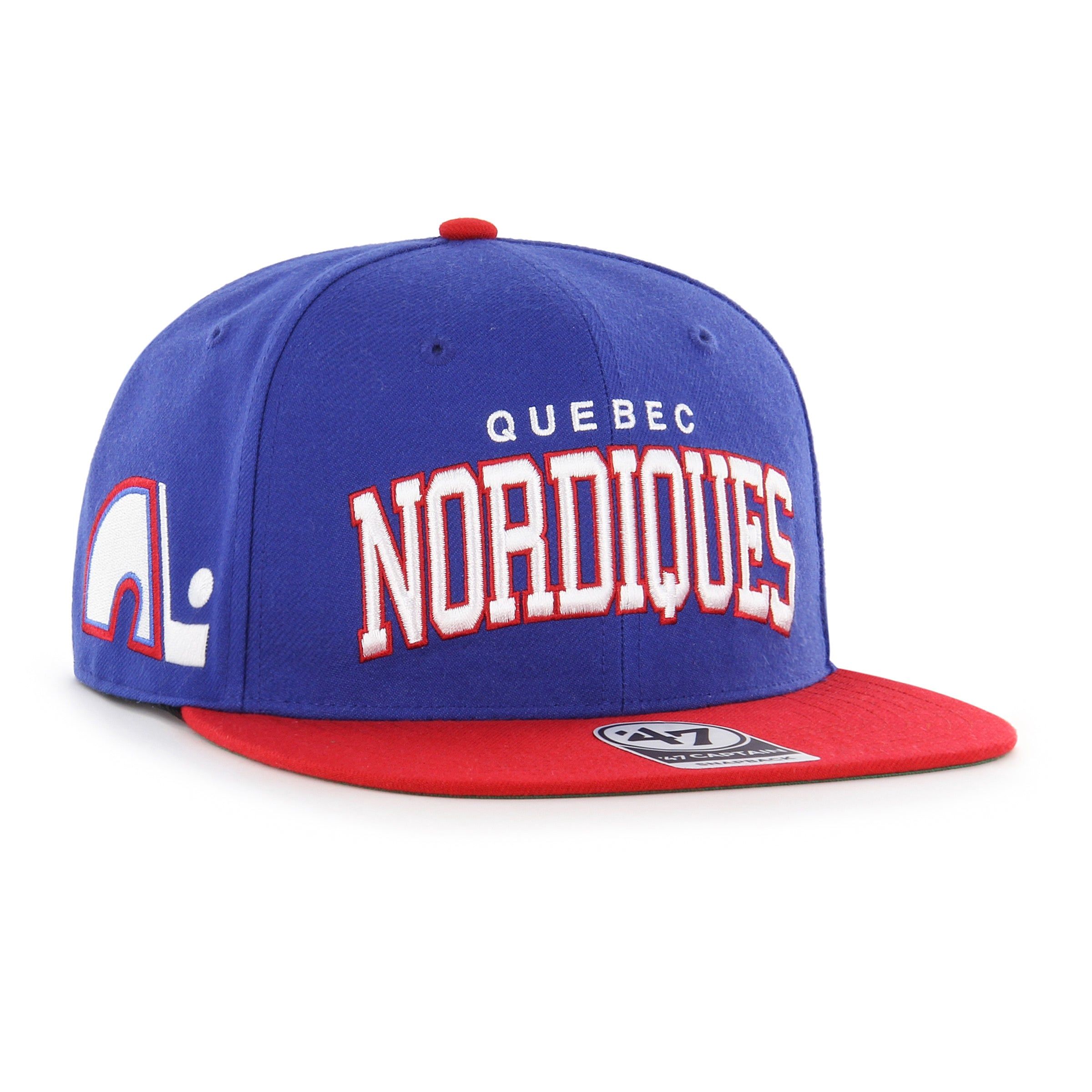 QUEBEC NORDIQUES VINTAGE BLOCKSHED '47 CAPTAIN sold by 47