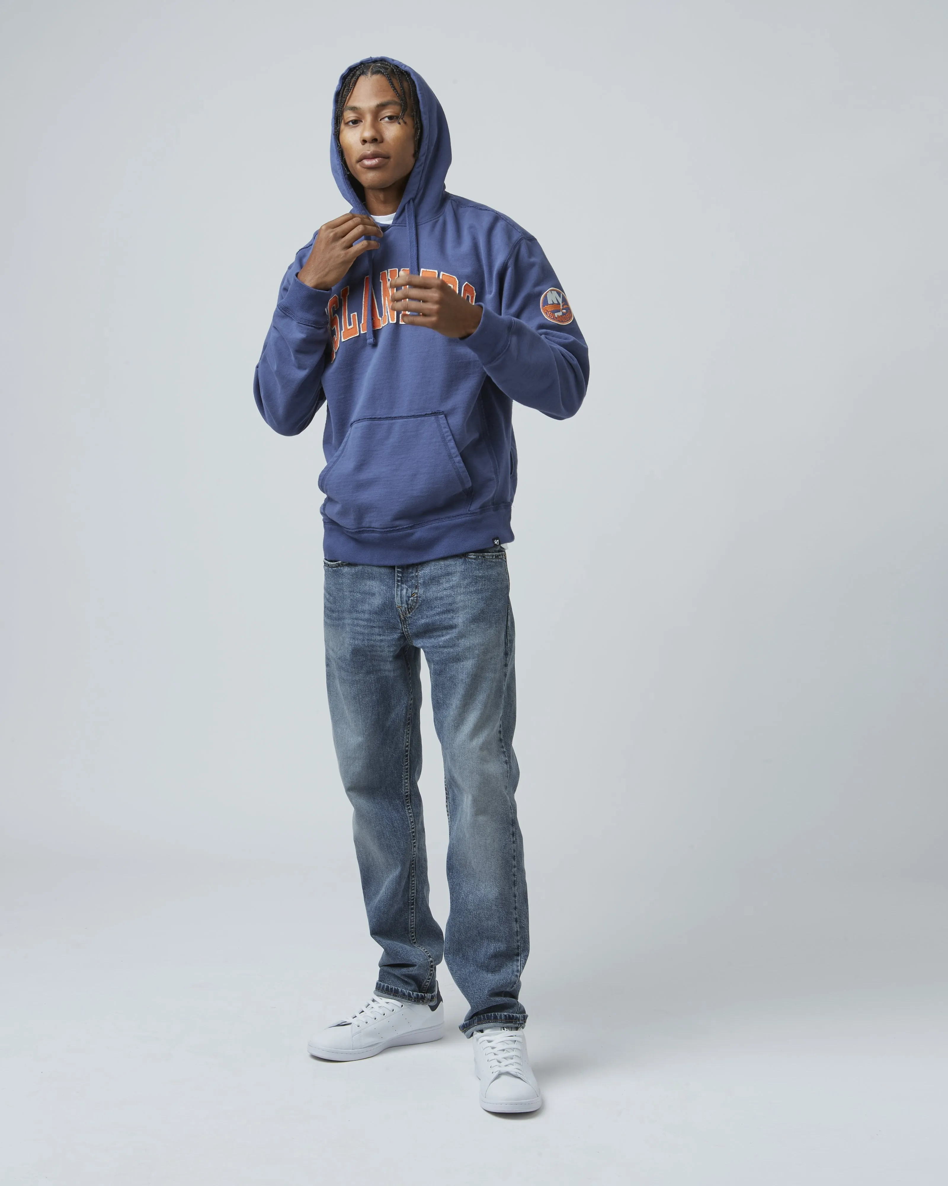 NEW YORK ISLANDERS RELIC '47 HARRIS SCRIMMAGE HOOD sold by 47 product image thumbnail 2